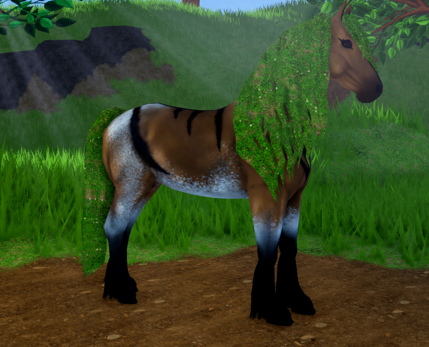 Mossy Dark Swallowtail Friesian HIGH EVENT IUH| Wild horse islands | Roblox