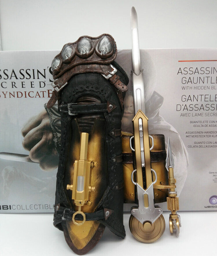 Assassin’s Creed Syndicate Cosplay 1:1 Hidden Blade Jacob Frye Evie Frye Toys