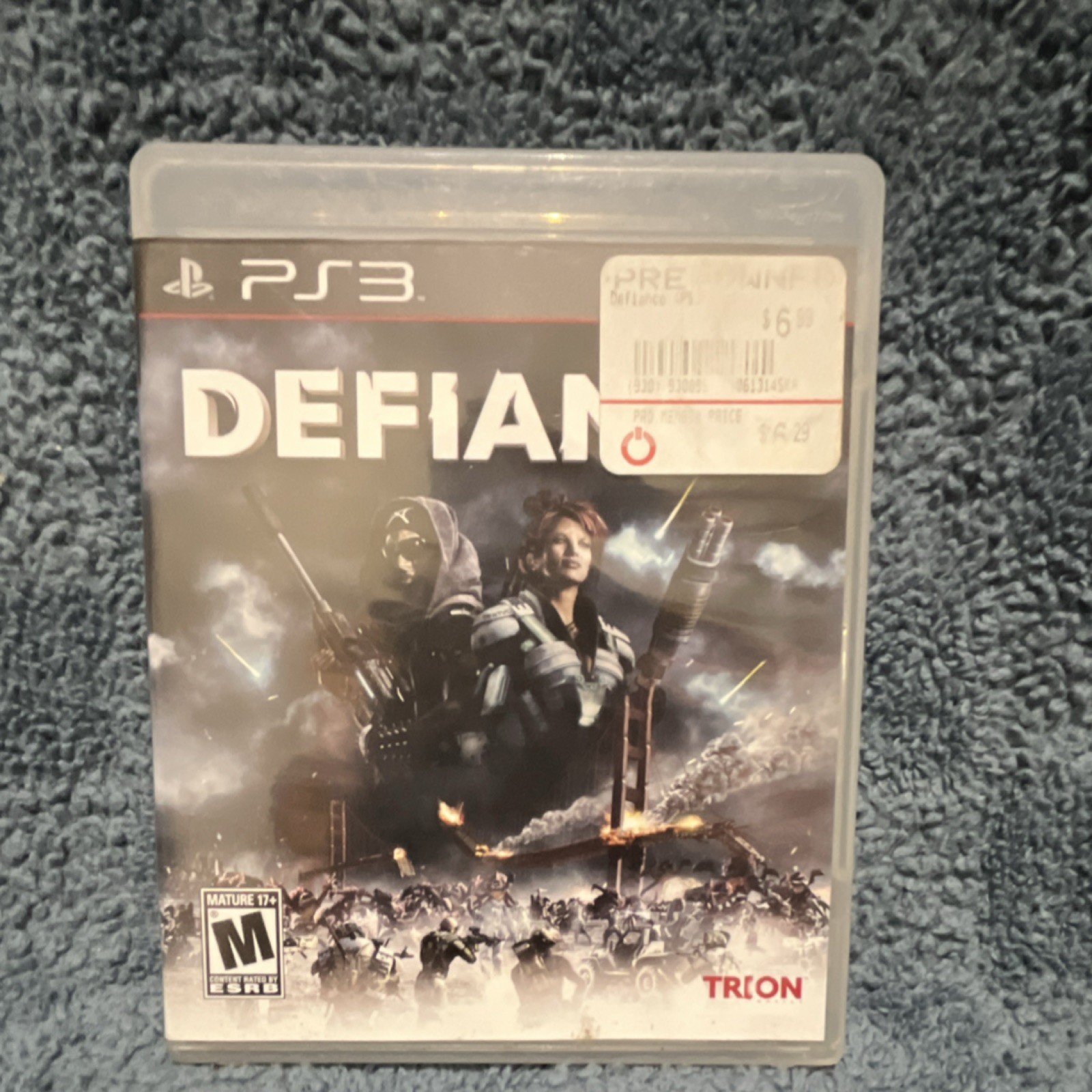 Defiance Shooter Trion Sony PlayStation 3 NTSC-U/C Video Game