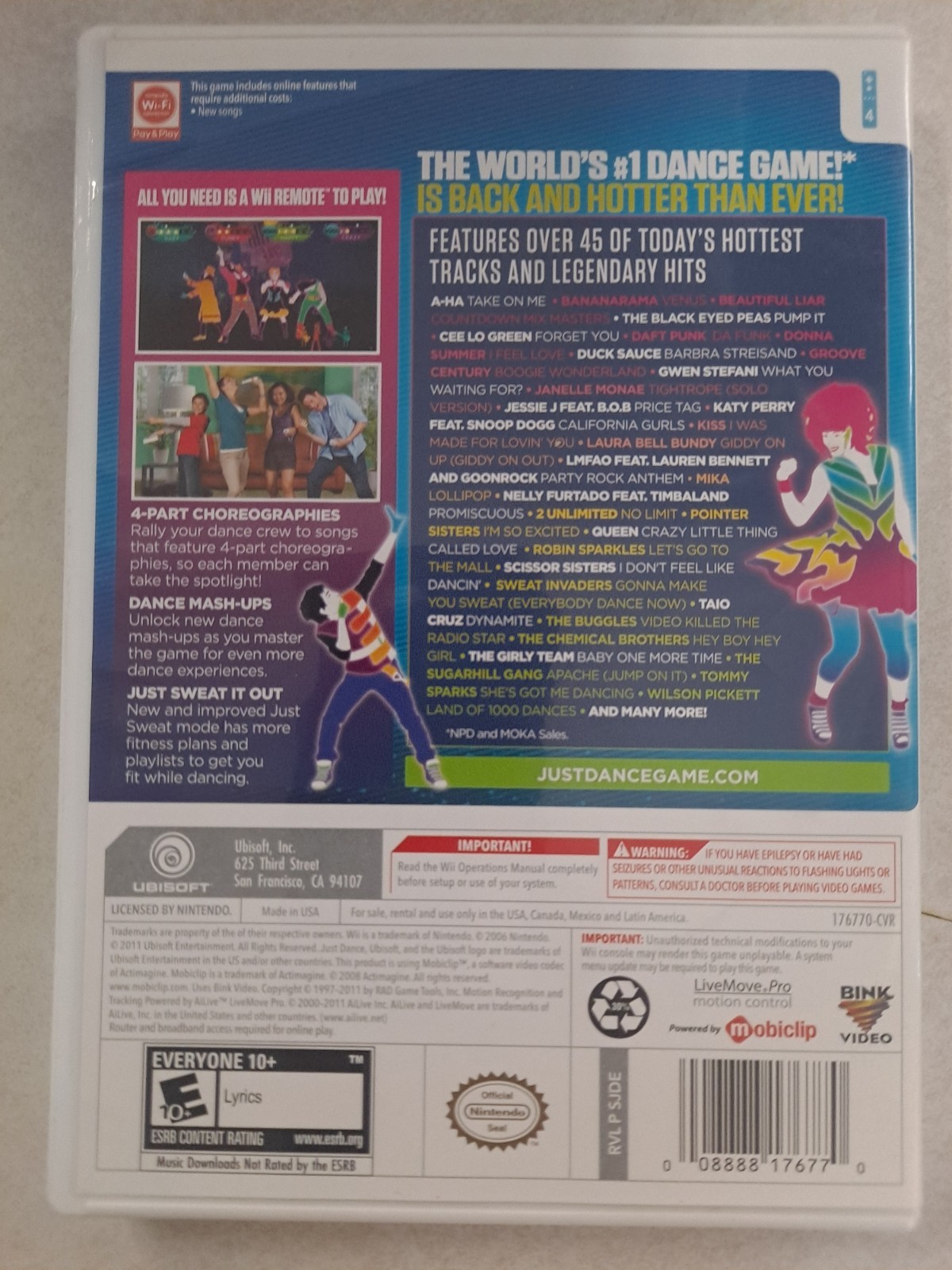Just Dance 3 (Nintendo Wii) CIB Complete