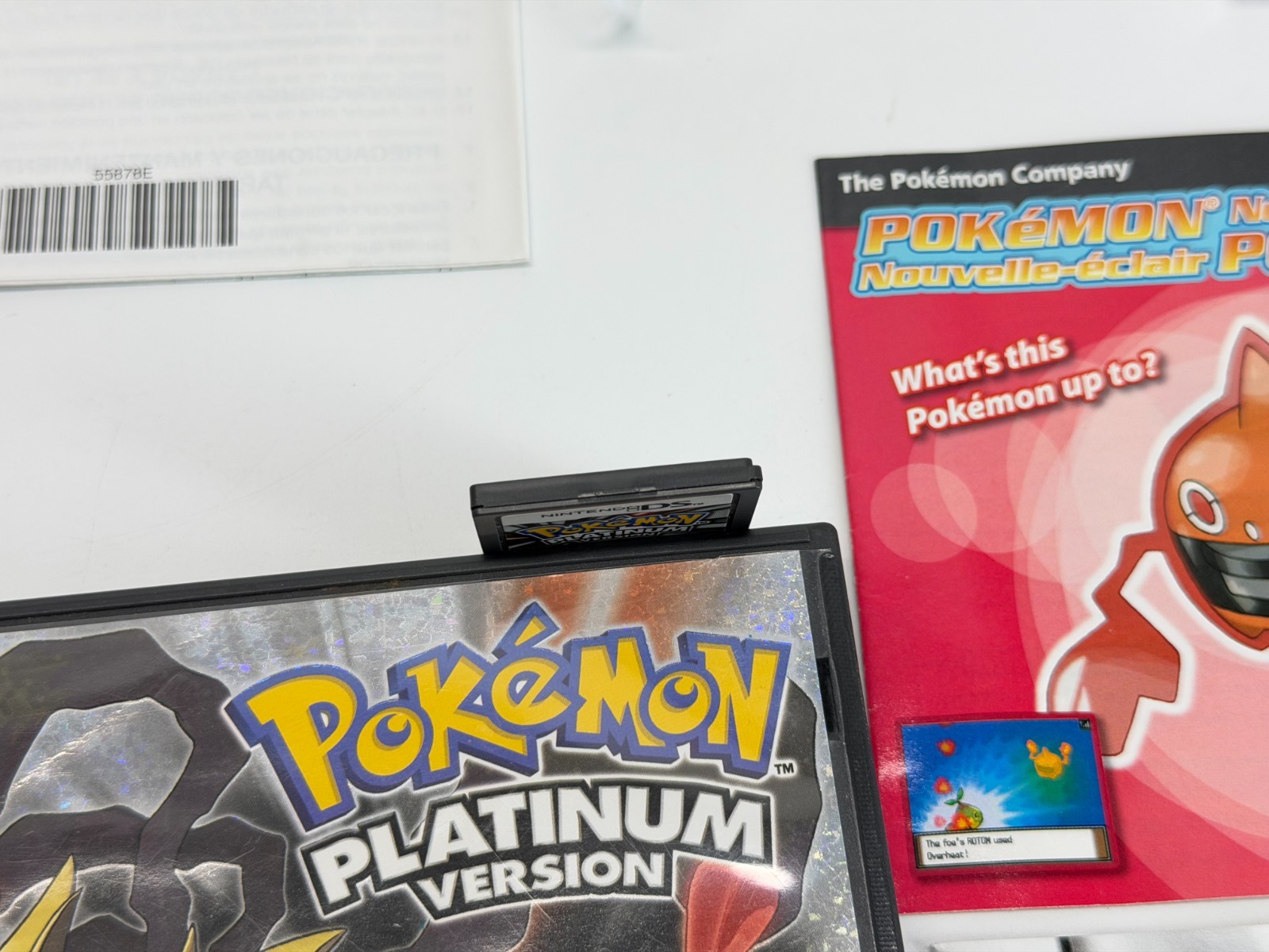 Pokemon Platinum Version (Nintendo DS) Complete w/Red Insert Authentic