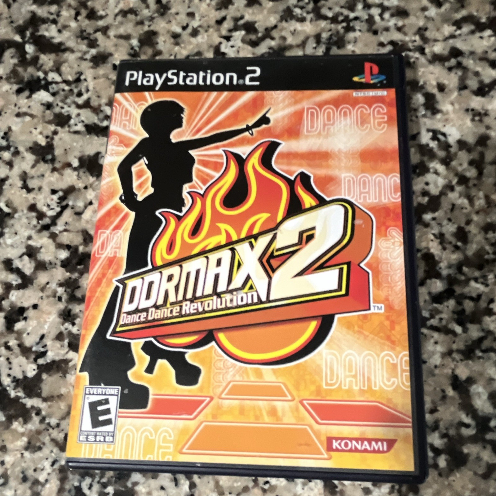 Konami DDRMAX2: Dance Dance Revolution Sony PlayStation 2 Complete w/ Manual