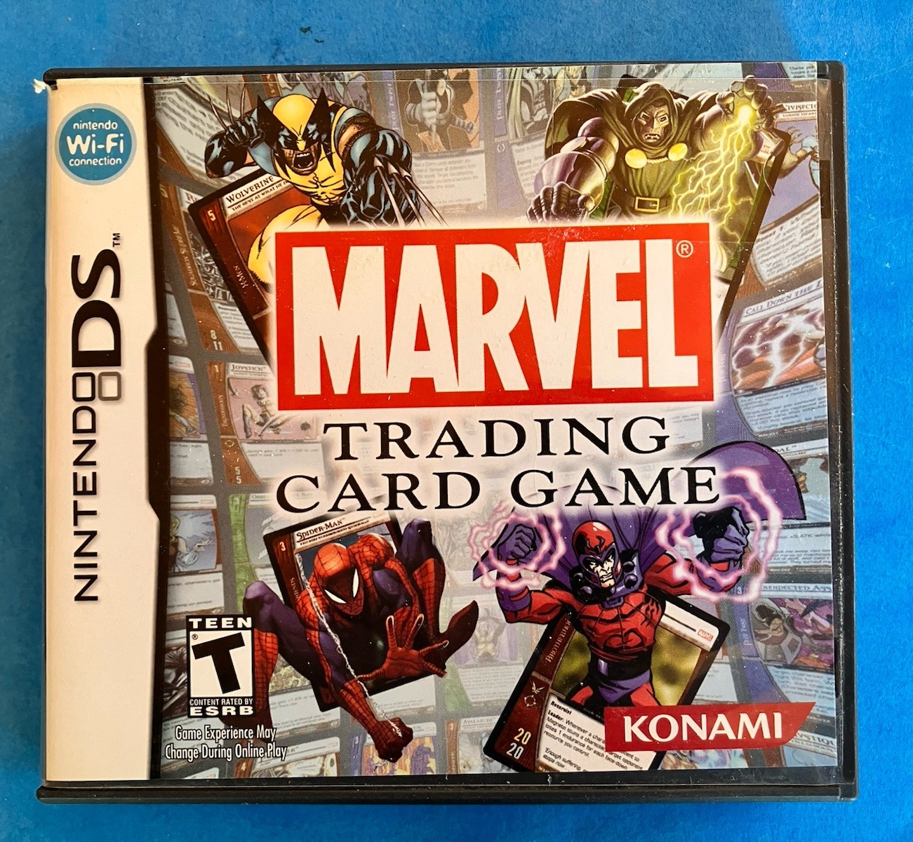 Marvel Trading Card Game (Nintendo DS) Case & Manual Only – NO GAME – Ships Free
