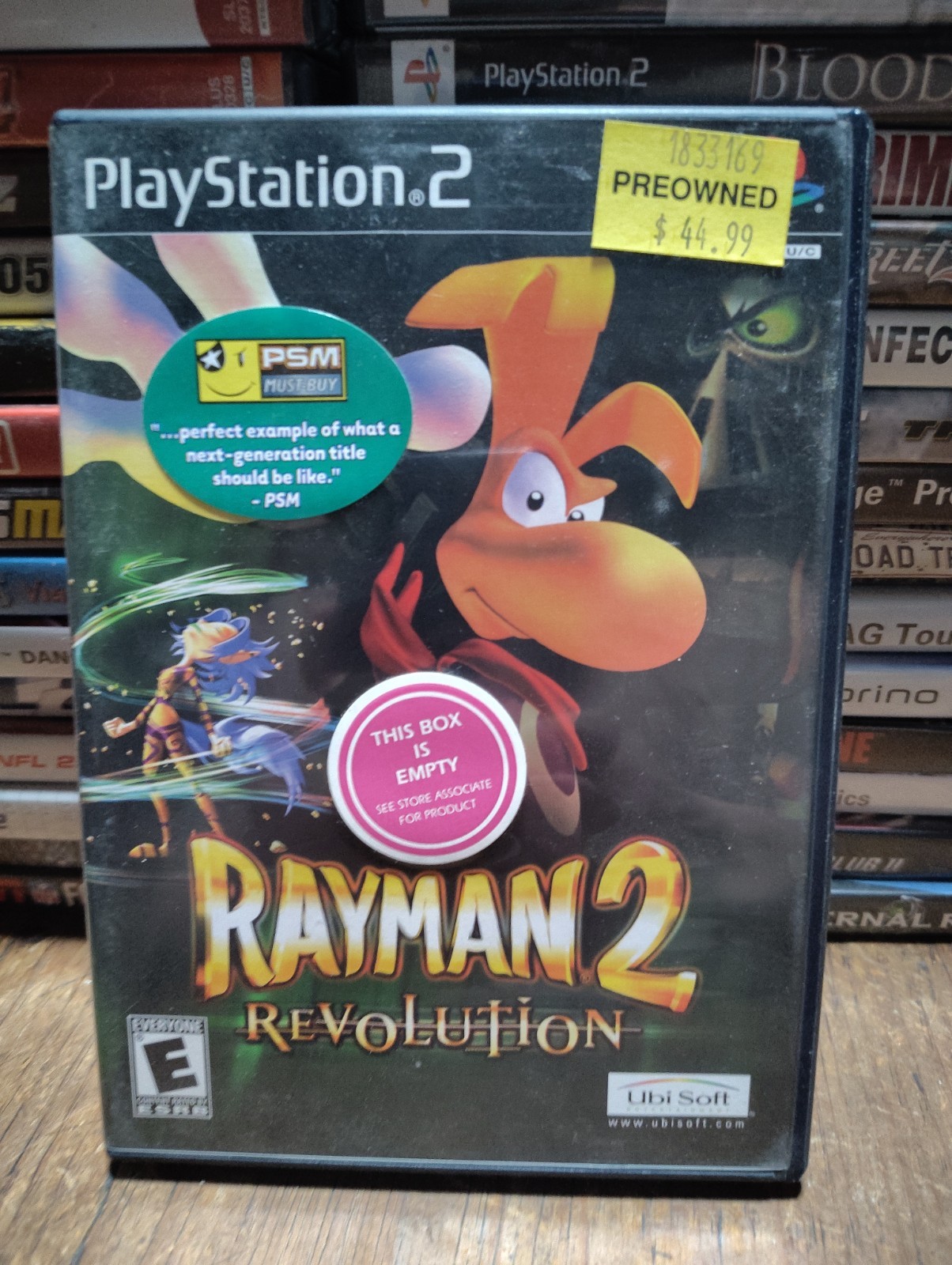 Rayman 2: Revolution 2001 Sony PlayStation 2 PS2 CIB Complete w/ Manual & Reg