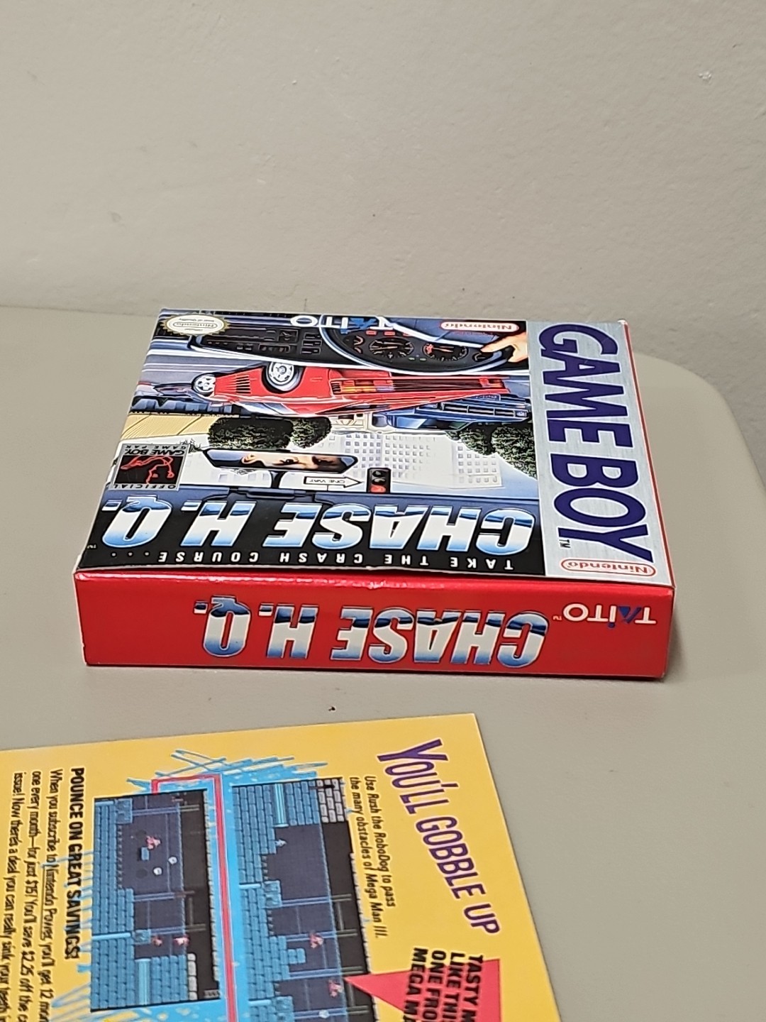 Gameboy CHASE H.Q. HQ Nintendo Game Boy BOX ONLY