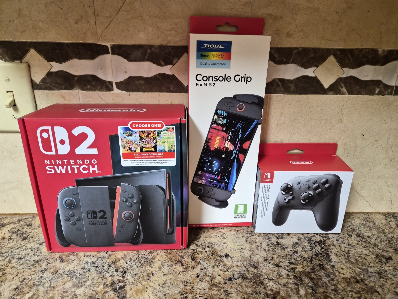 Nintendo Switch 2 FACTORY SEALED BRAND NEW bundle