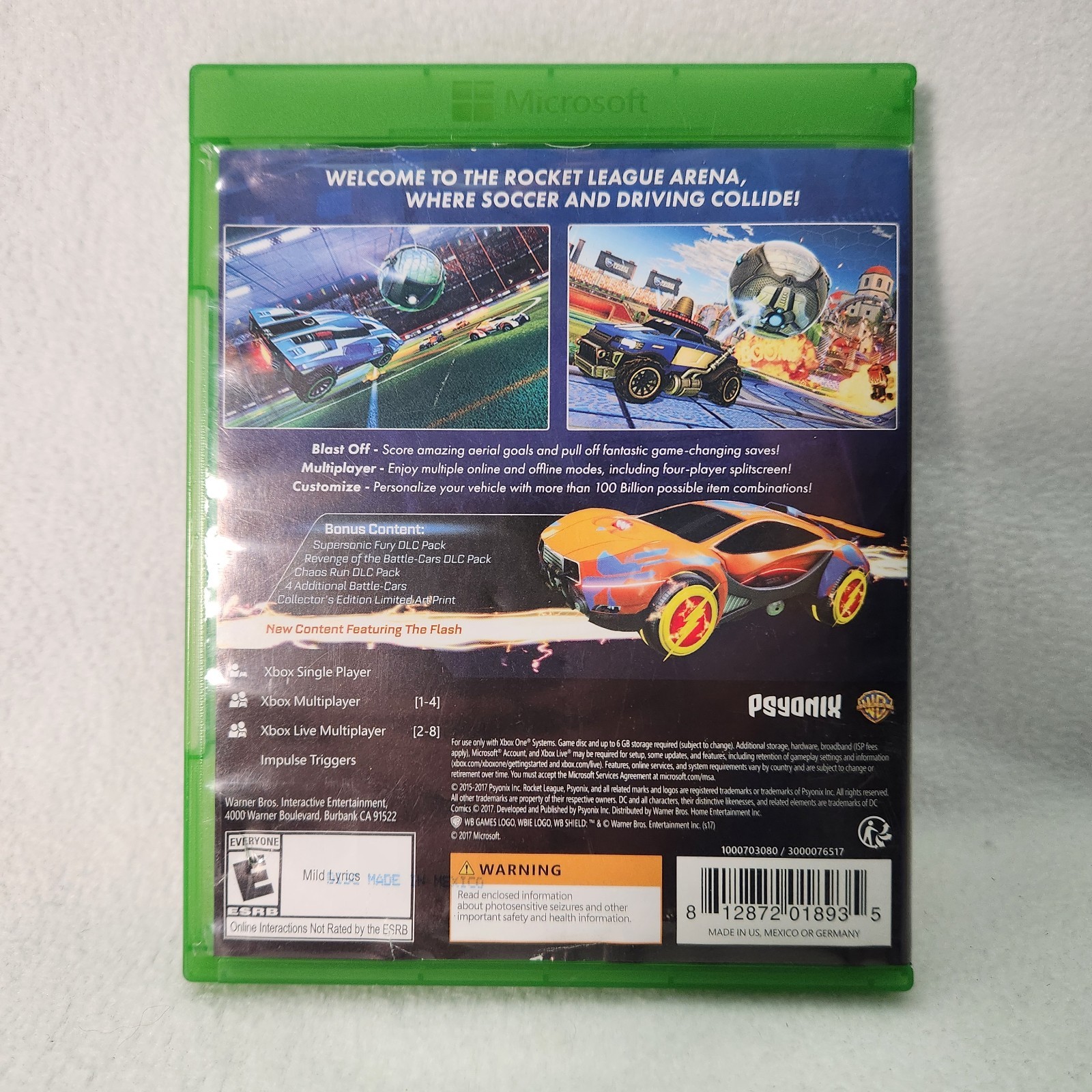 Xbox One – Two Game Lot – Rocket League and The Survivalists