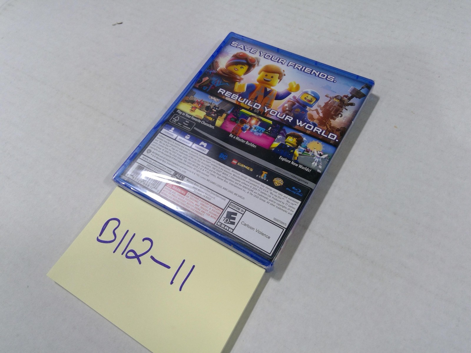 The LEGO Movie 2 Videogame PS4 Game New Sealed WB Games E10+ Family Kids Action