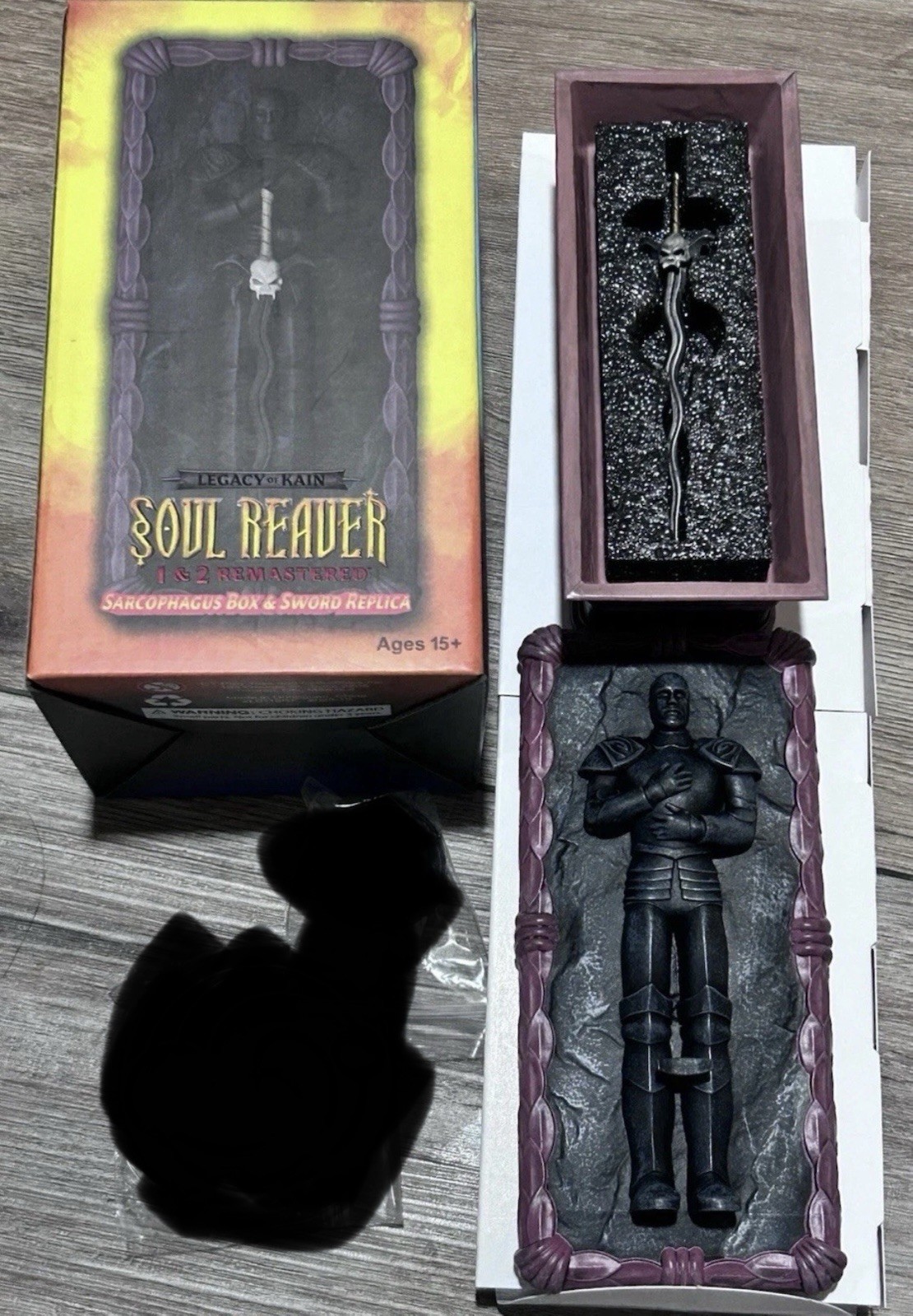 Legacy of Kain Game Soul Reaver 1 2 Kain Sarcophagus Sword Set Switch Ps Raziel