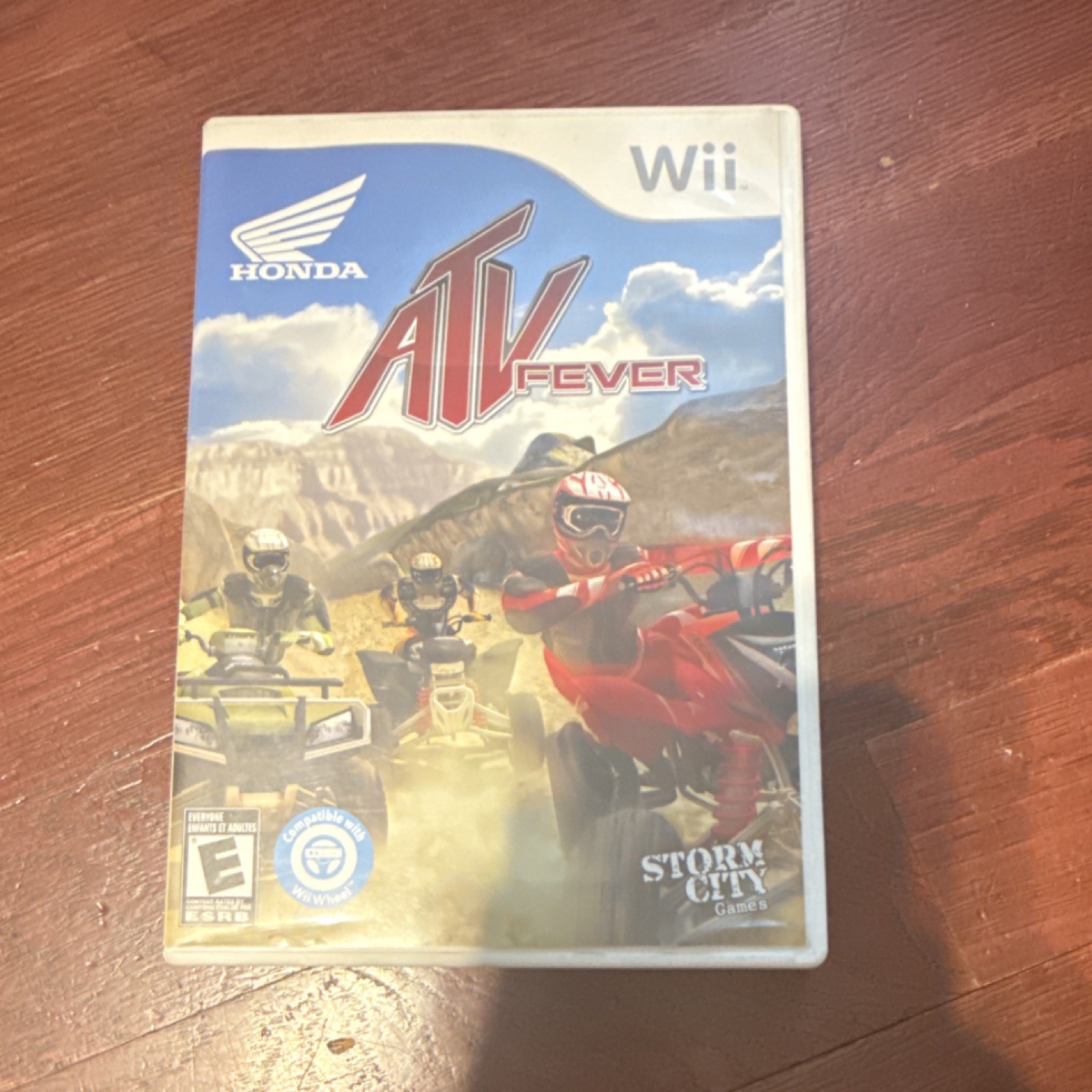 Honda ATV Fever Racing Nintendo Wii Storm City Games Video Game Tested and Work