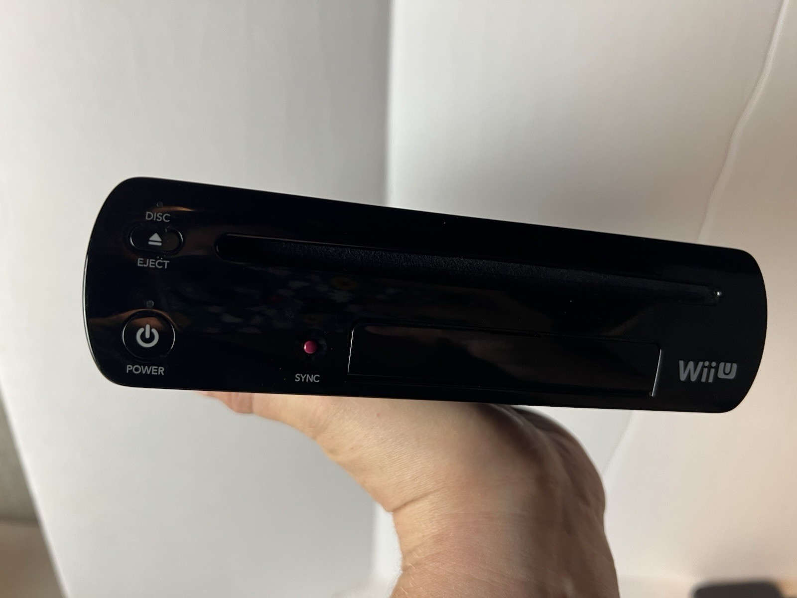 Wii U Console Black 32GB + Zelda Wind Waker HD Already Installed- Tested, Works!