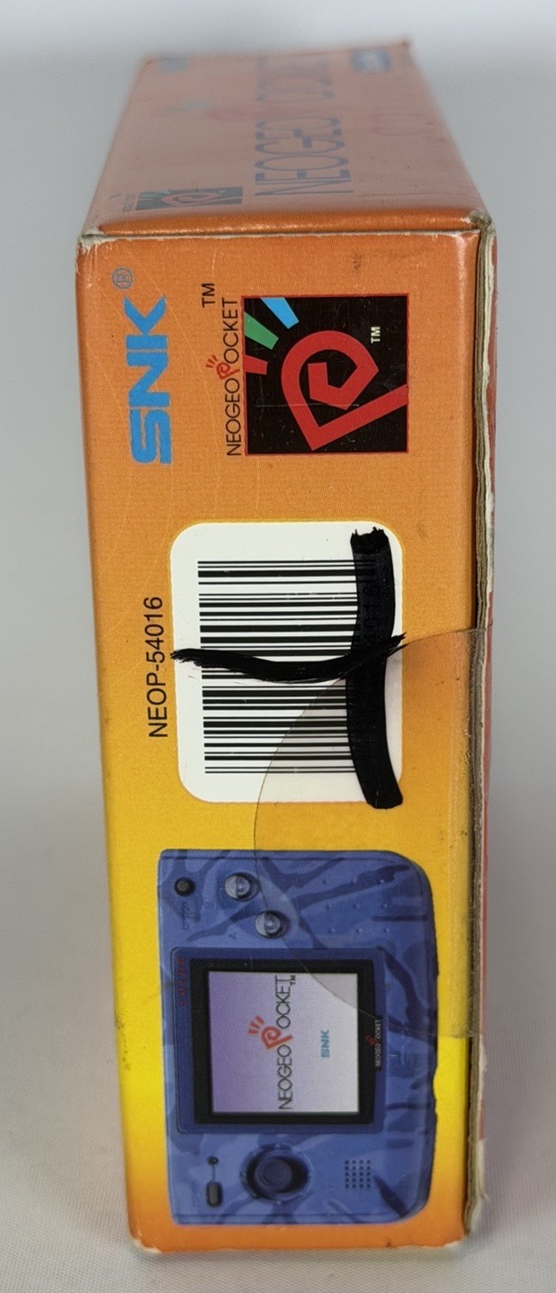 NEO GEO POCKET COLOR OCEAN BLUE HANDHELD CONSOLE *BRAND NEW – OPEN BOX*
