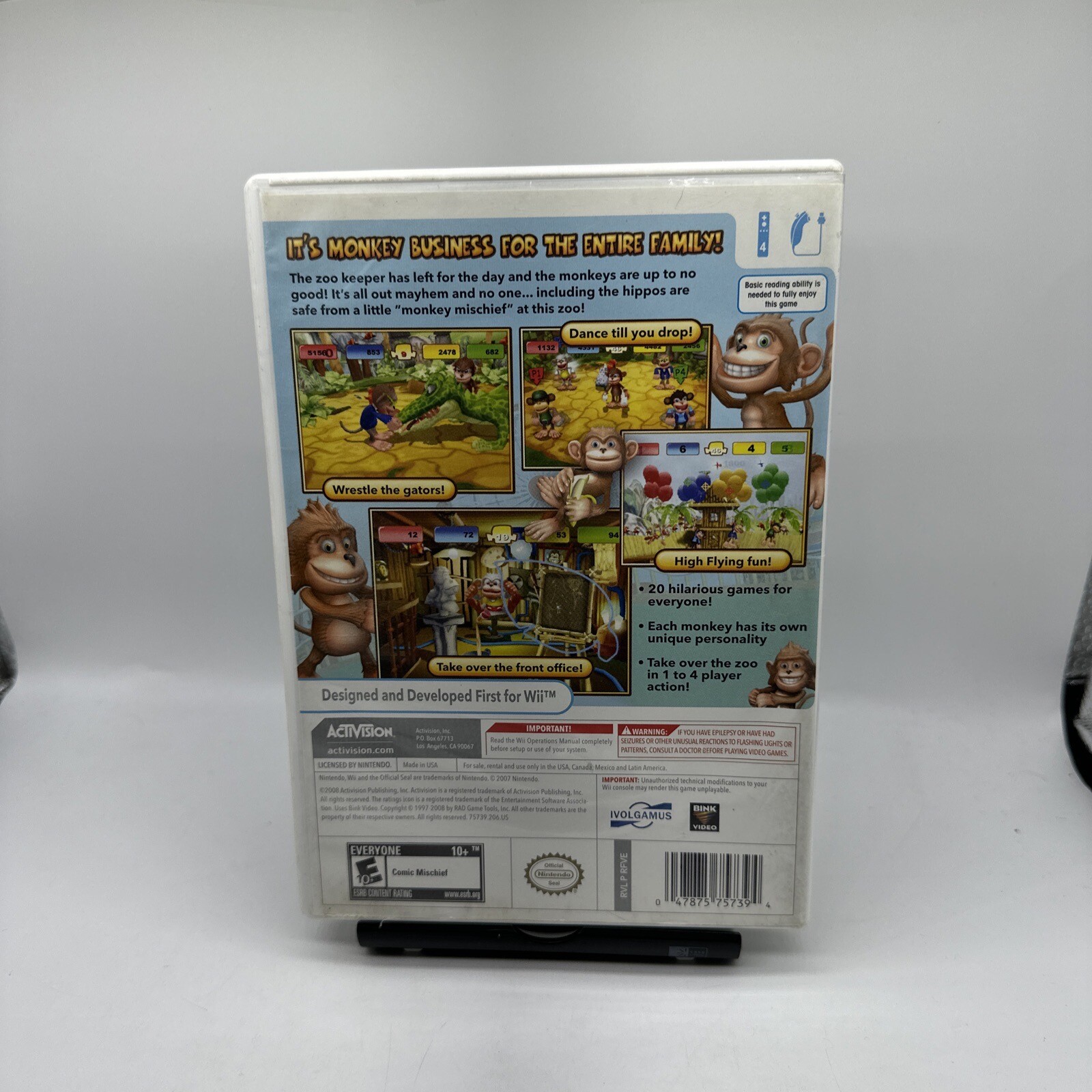 Monkey Mischief Party Time (Nintendo Wii, 2008)