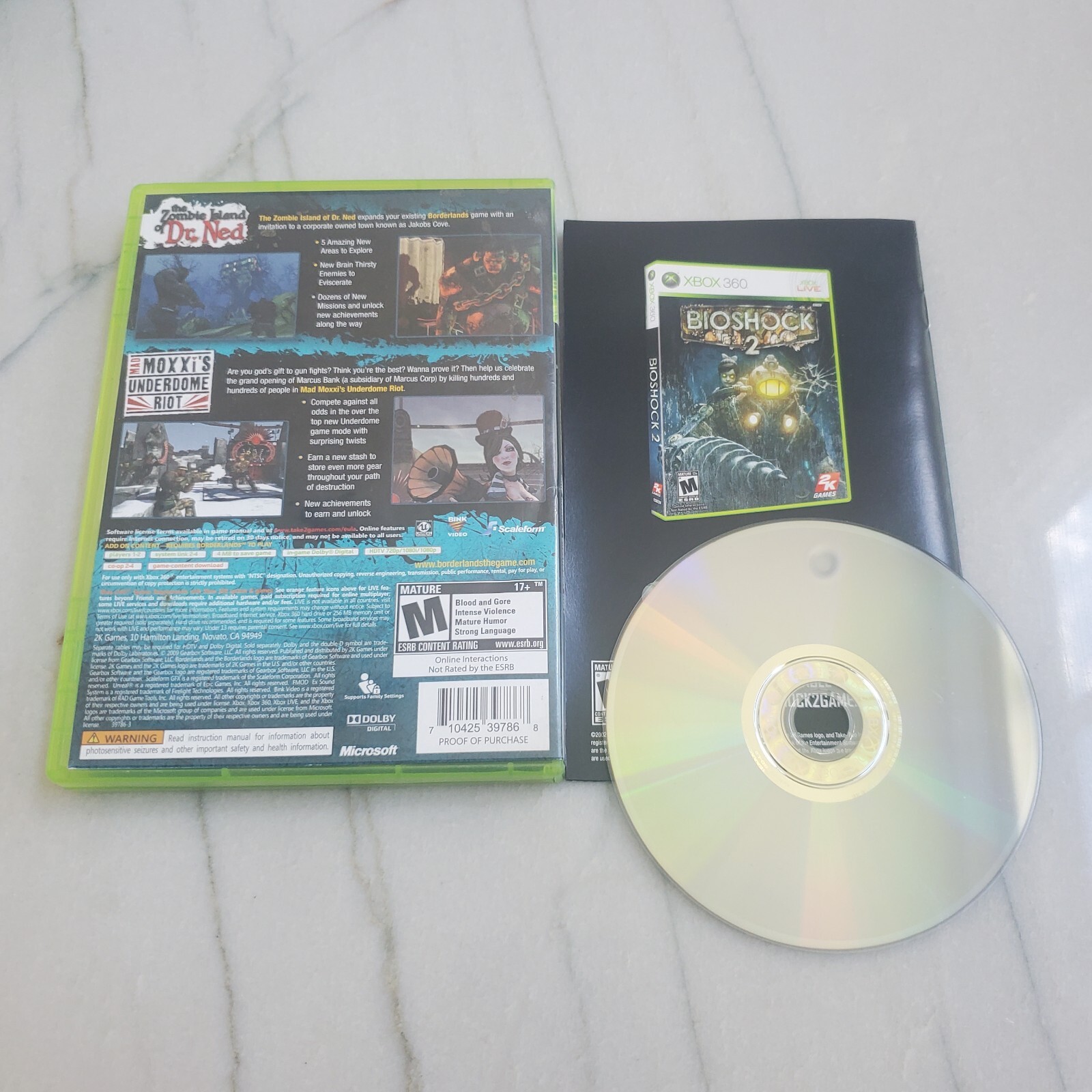 Borderlands Double Game Add-On Pack: The Zombie Island of Dr. Ned & Mad Moxxi’s