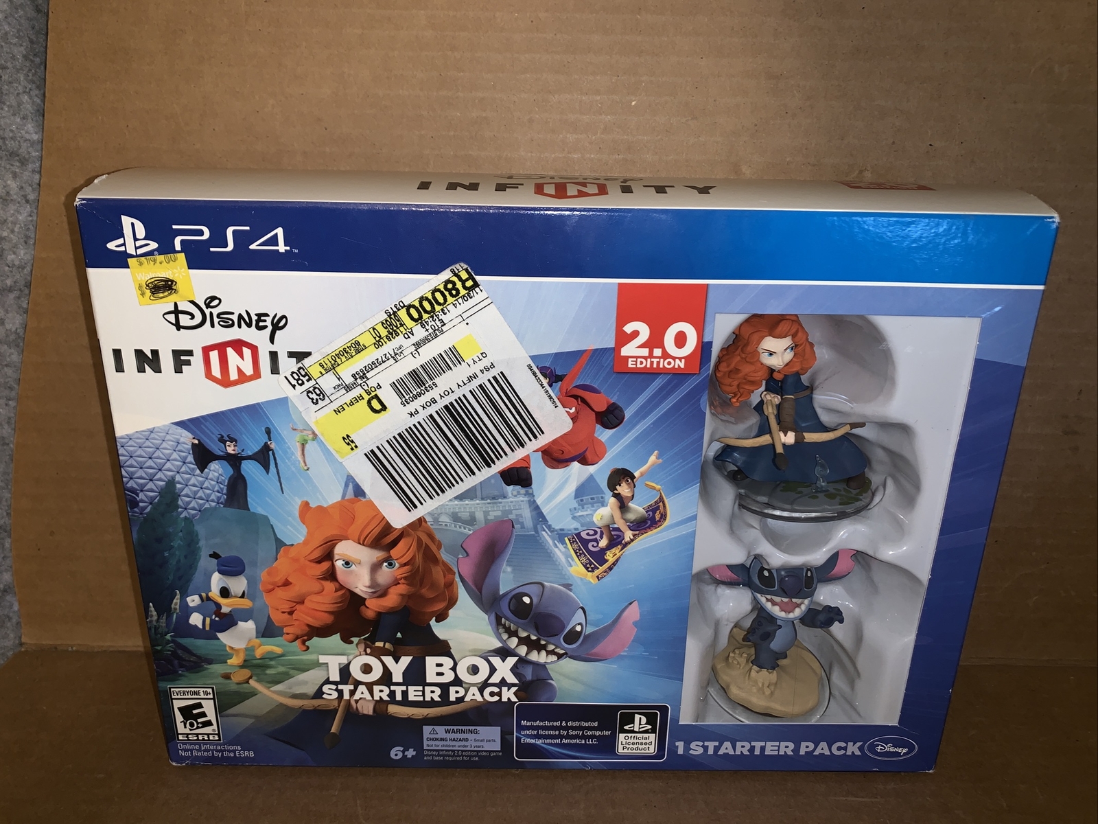 Disney Infinity PS4 2.0 Edition Toy Box Starter Pack Merida And Stitch