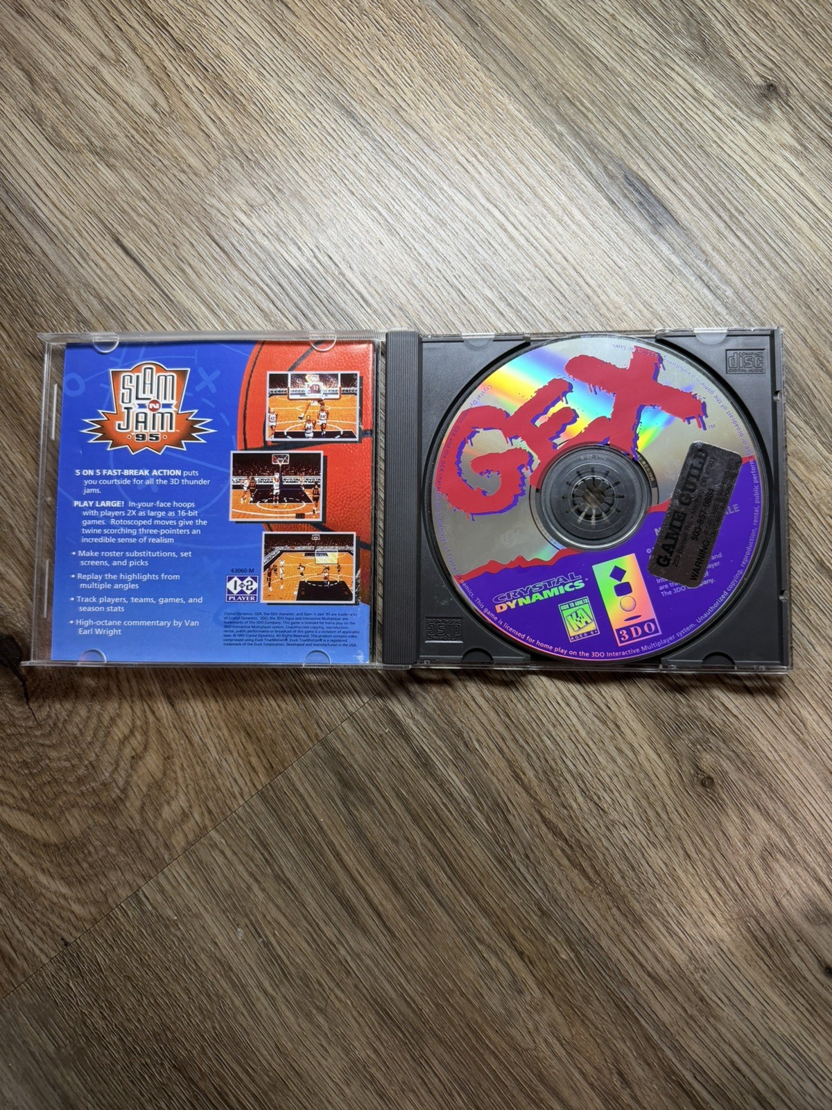 Gex – Panasonic 3DO – Authentic Disc and Manual in Jewel Case