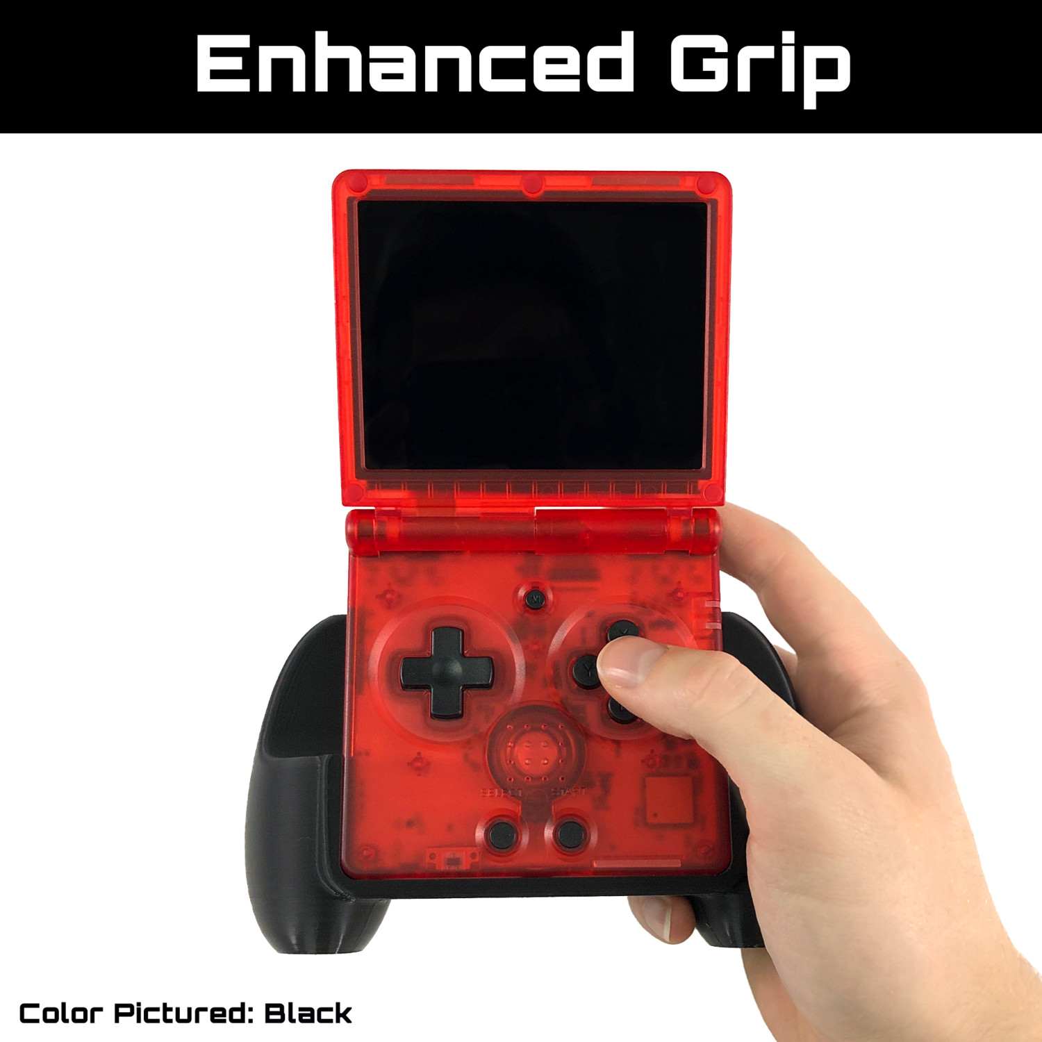 Anbernic RG35XX SP Comfort Grip Case – 3D Printed