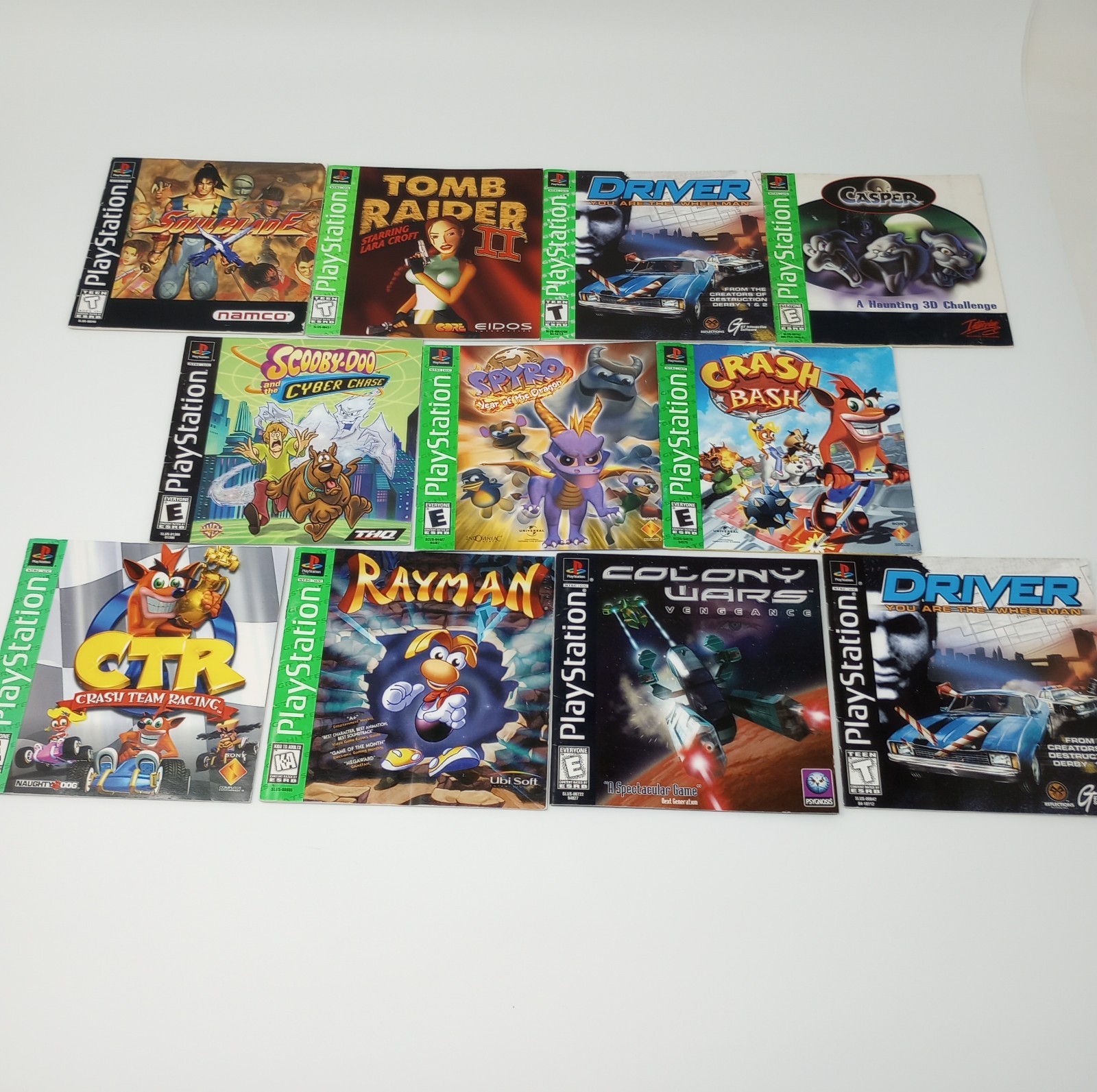 Lot Of 43 Playstation 1 (PS1) Manuals Only NO GAMES