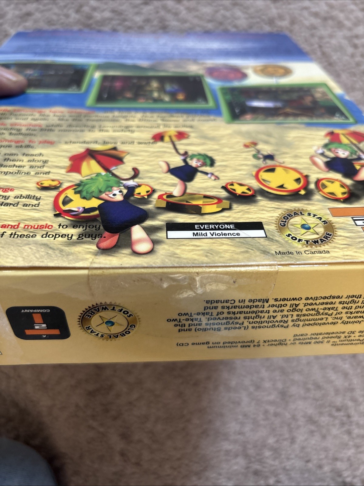 Lemmings Revolution, 2001, BIG BOX PC Brand New Sealed * RARE *