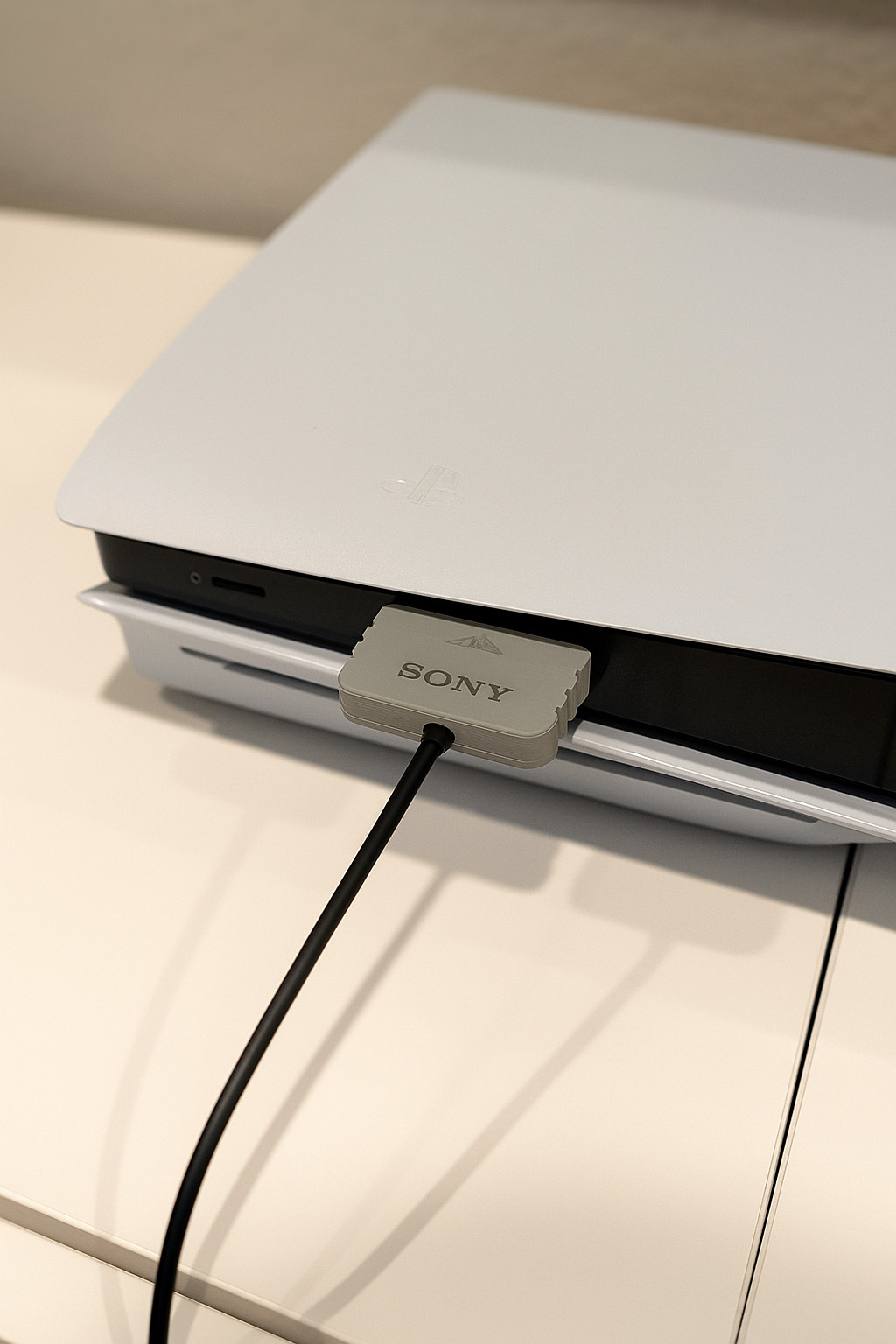 PS5 USB-C Cable Adapter – Retro PS1 Controller Look (30th Anniversary Inspired)