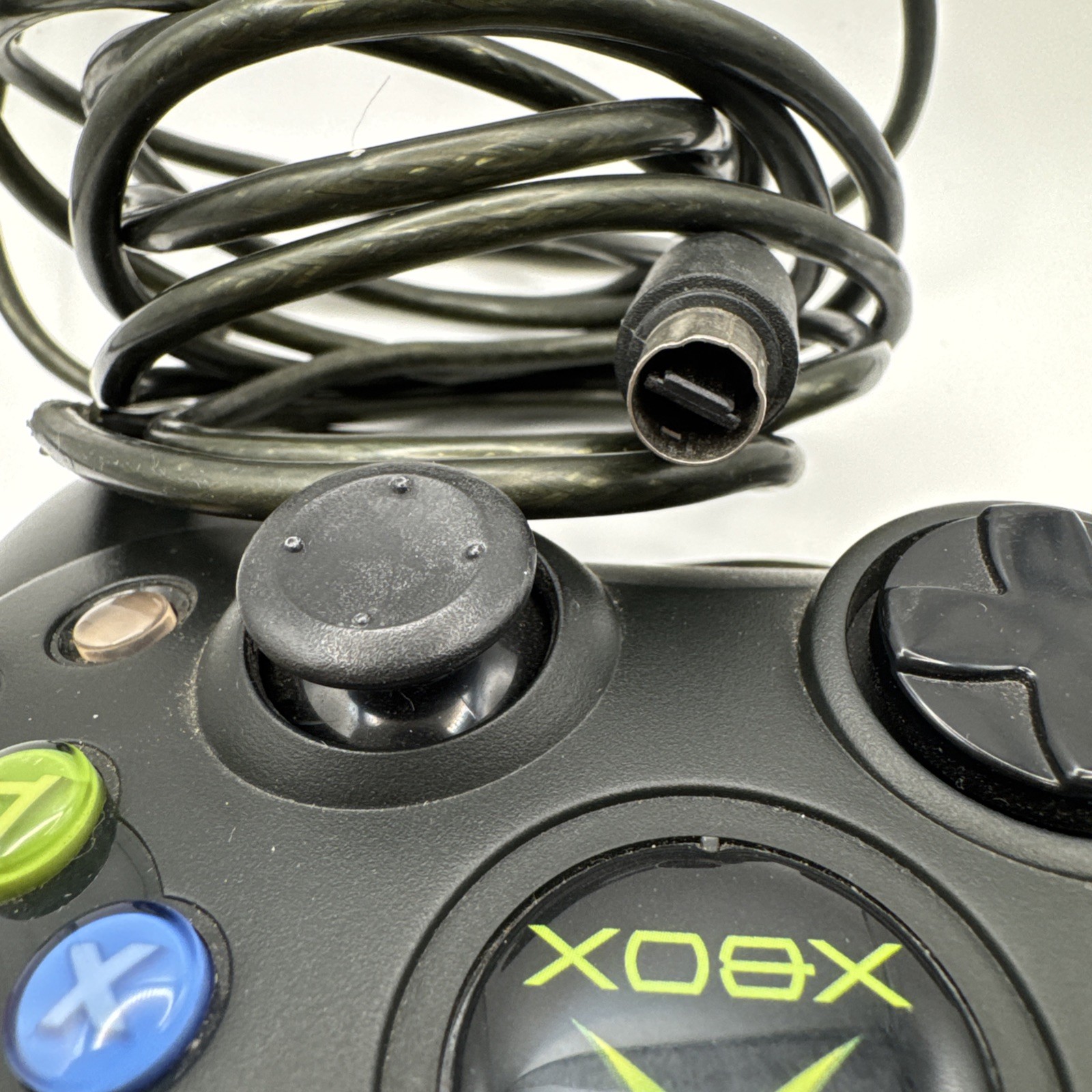Microsoft Original Xbox Wired Controller (Type-S) – Black – X08-69873 *Read*