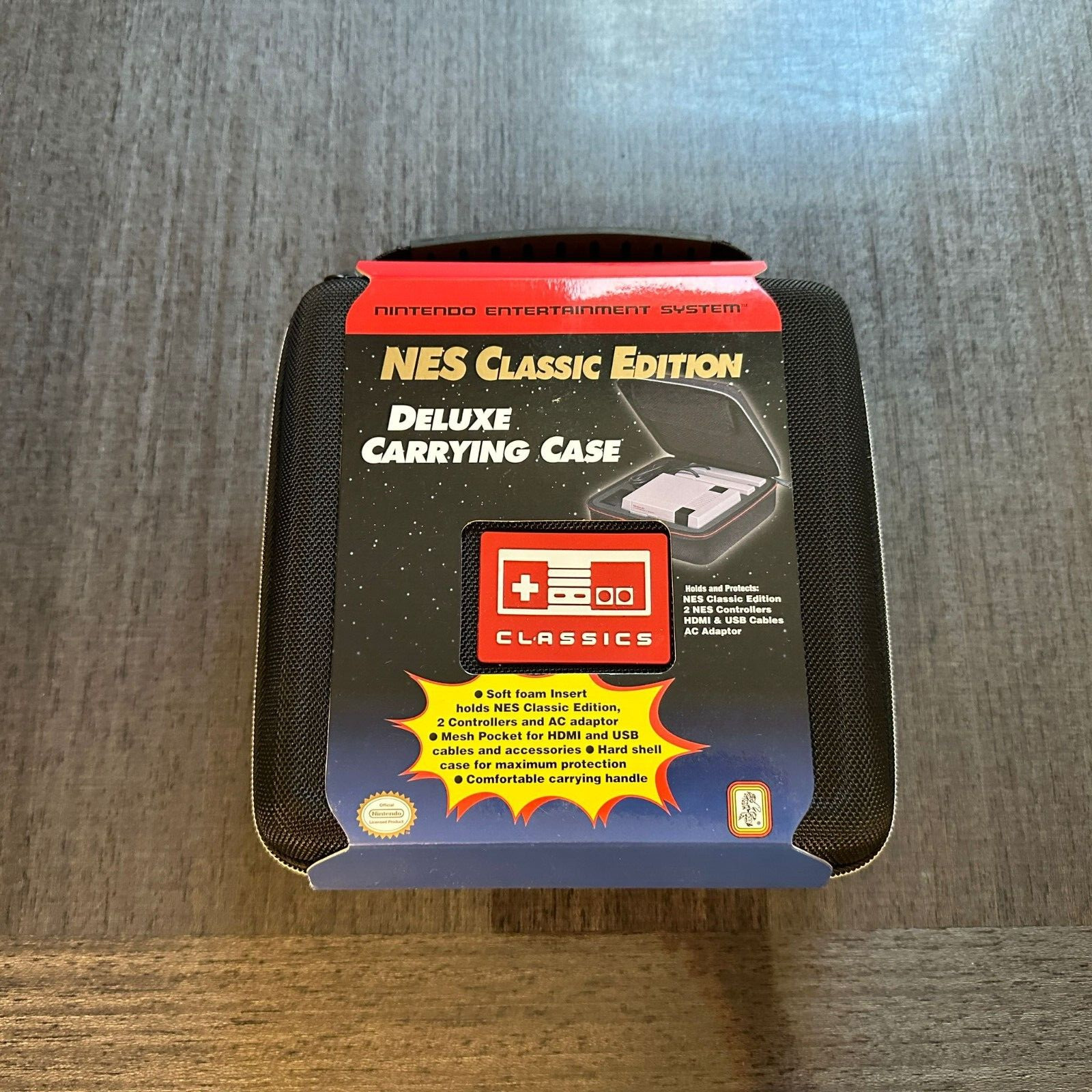 Brand New Nintendo Entertainment NES Classic Edition System Deluxe Carrying Case
