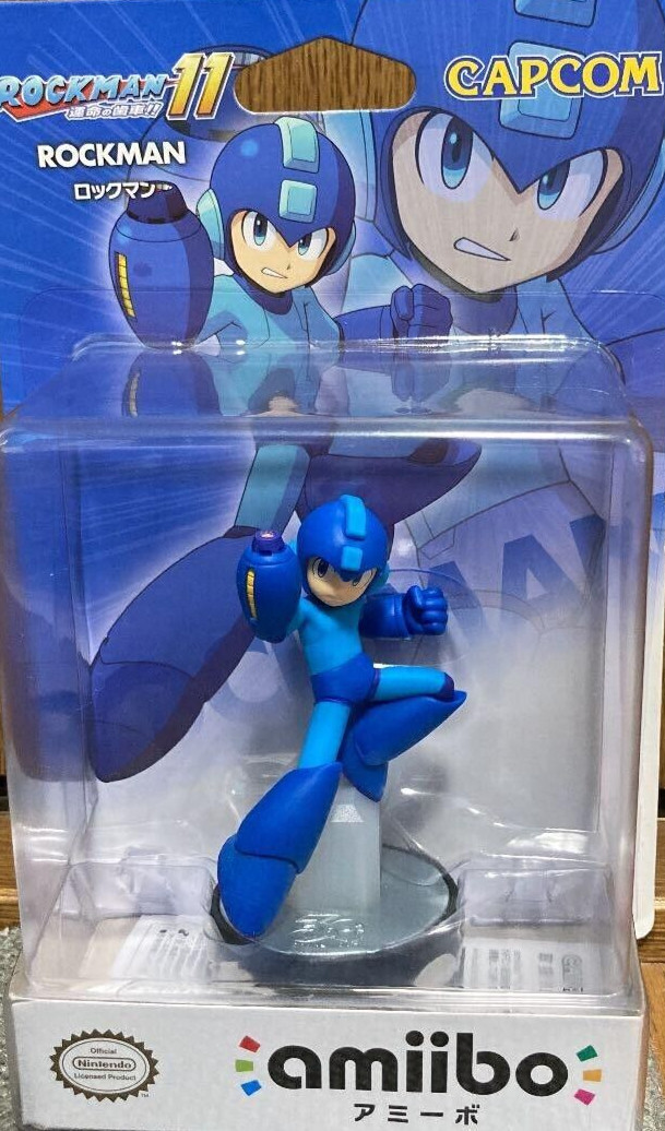 Nintendo amiibo Rockman 11 MEGA MAN with box nintendo switch