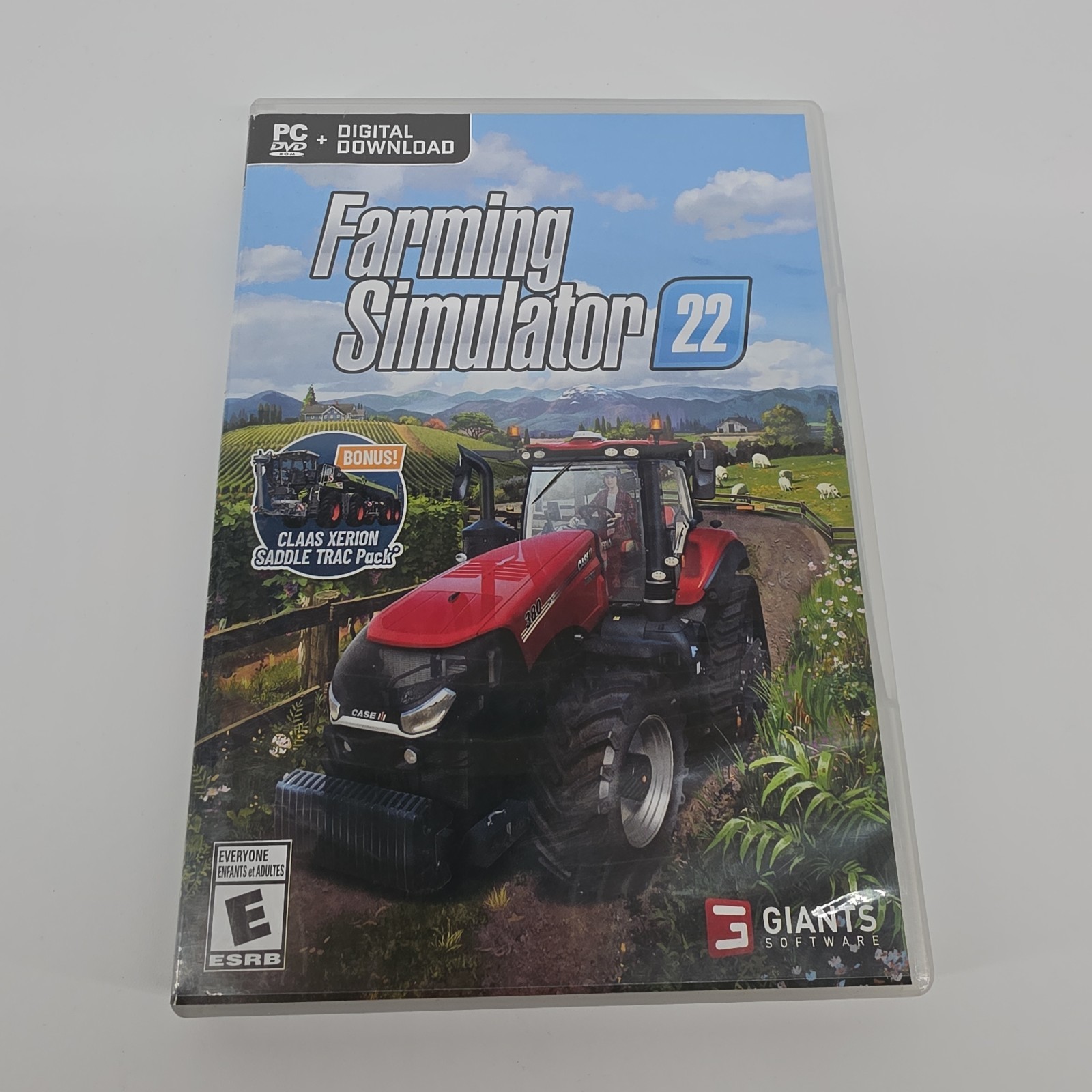 Farming Simulator 22 PC DVD Game 2021 Used + Key w/Manual and 2 Discs