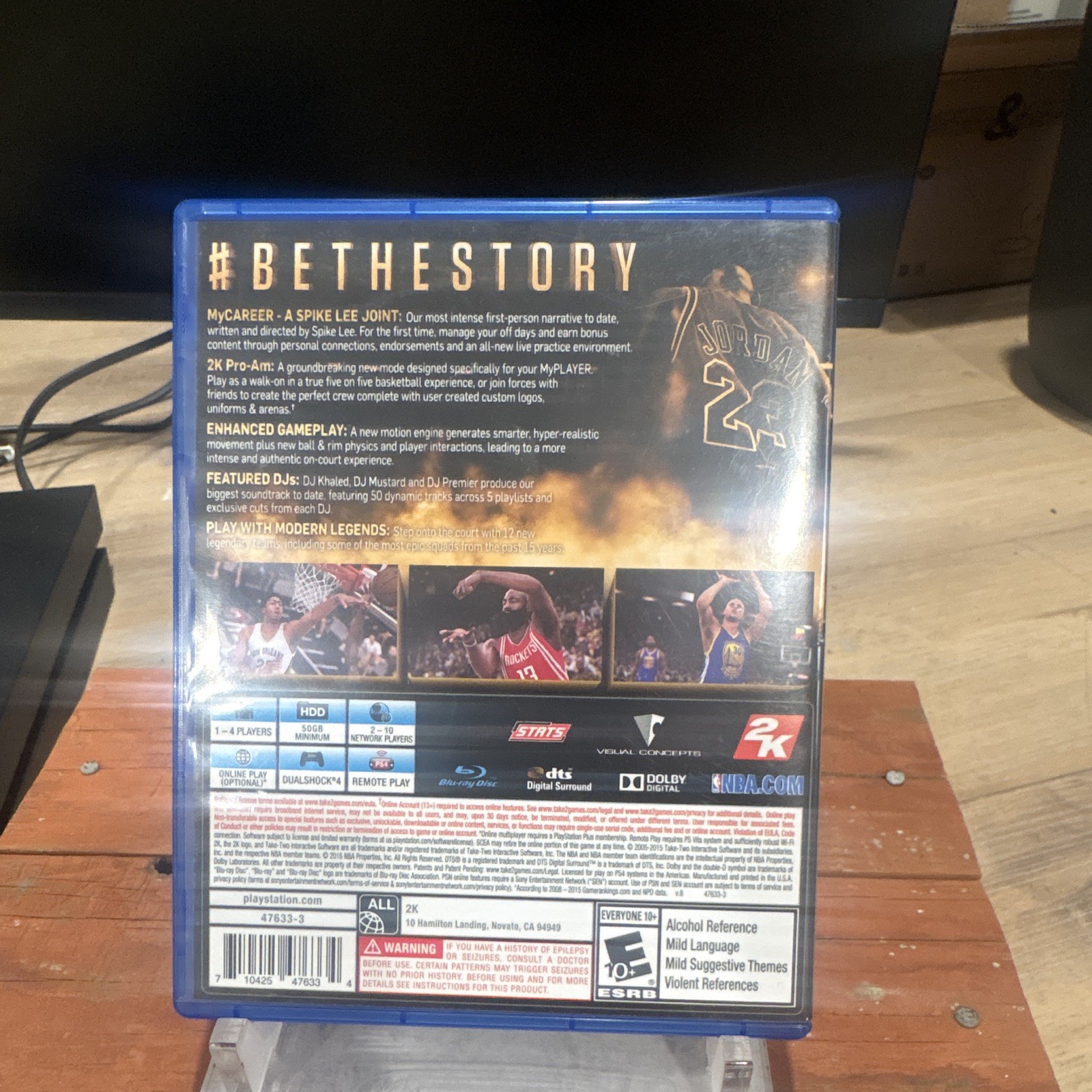 2K NBA 2K16 Michael Jordan Special Edition Sony PS4 E10+ NTSC-U/C 2016