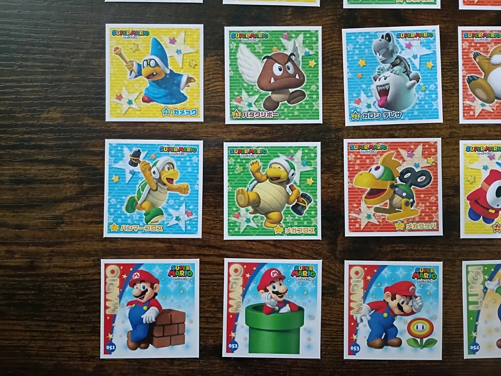 *COMPLETE* #1-60 SUPER MARIO Ensky Sticker Collection Japan Nintendo Exclusive