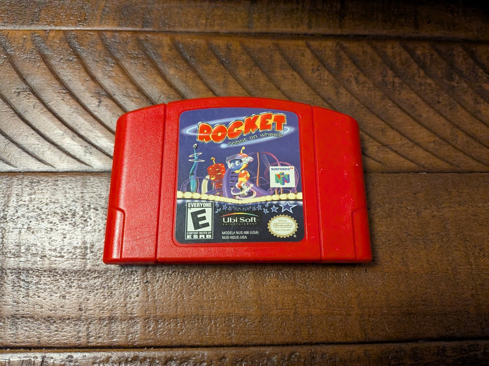 Rocket: Robot on Wheels (Nintendo 64, 1999) Loose Tested Works