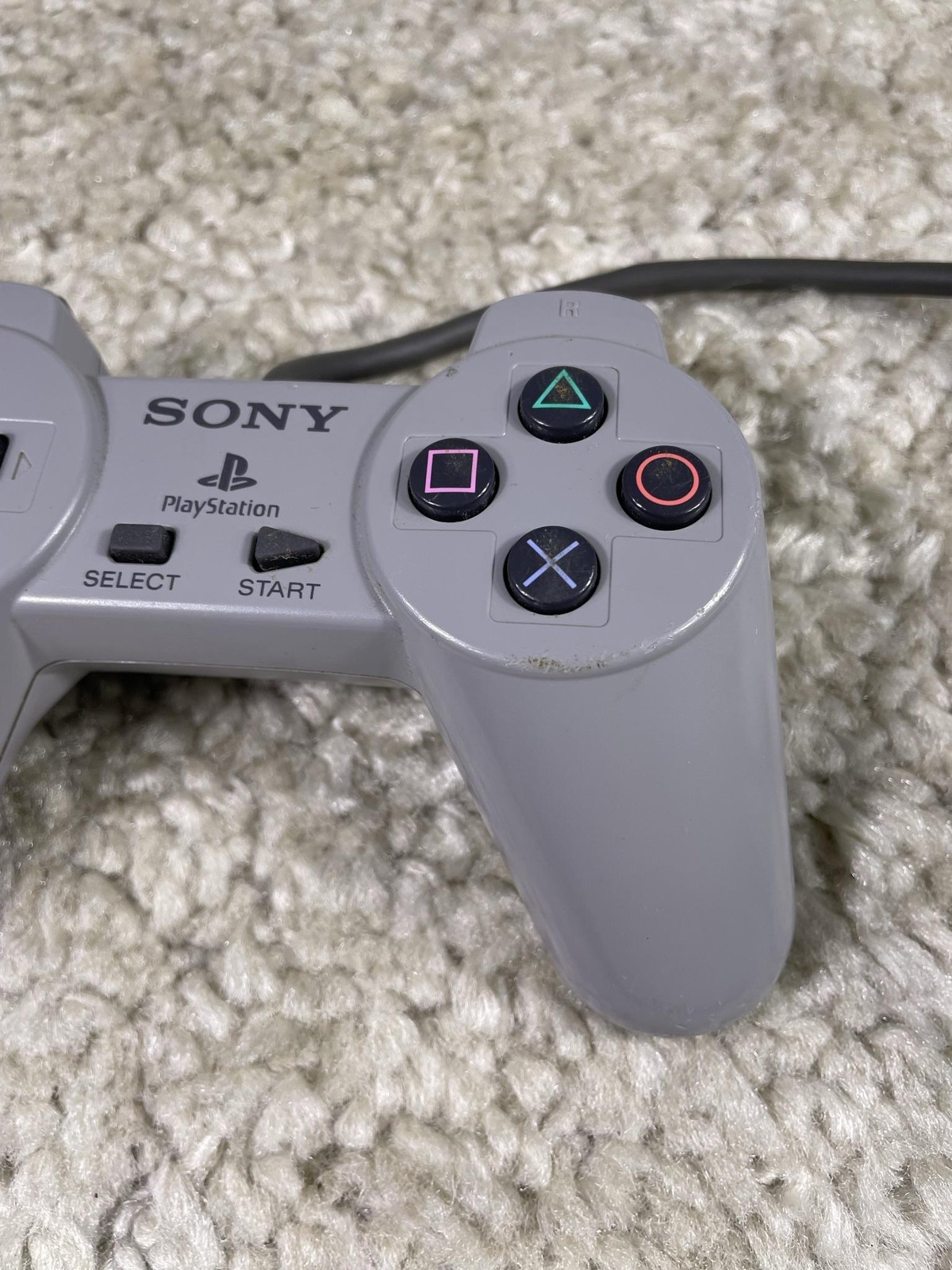Sony PS One SCPH-101 Gray Console LCD Screen SCPH-131 Controller Adapter Tested