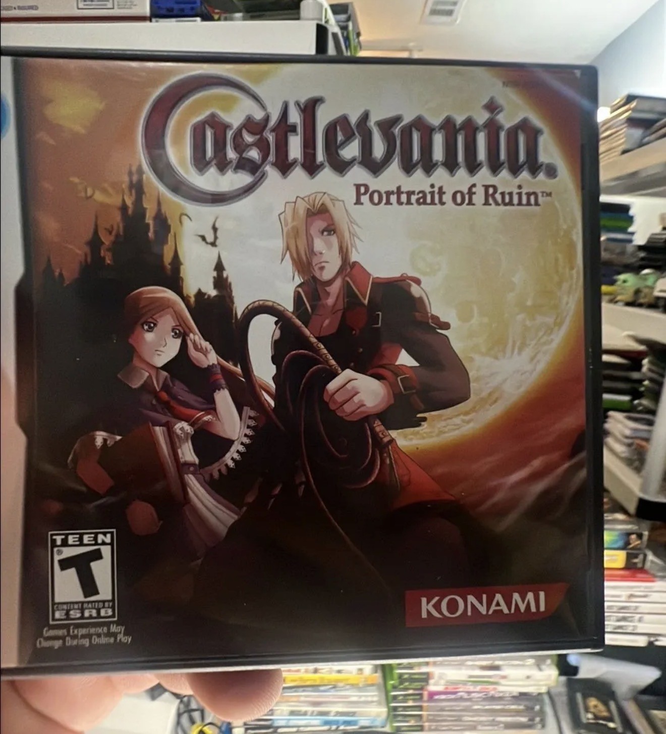 Castlevania Portrait Of Ruin 20th Anniversary CIB Nintendo DS Complete In Box