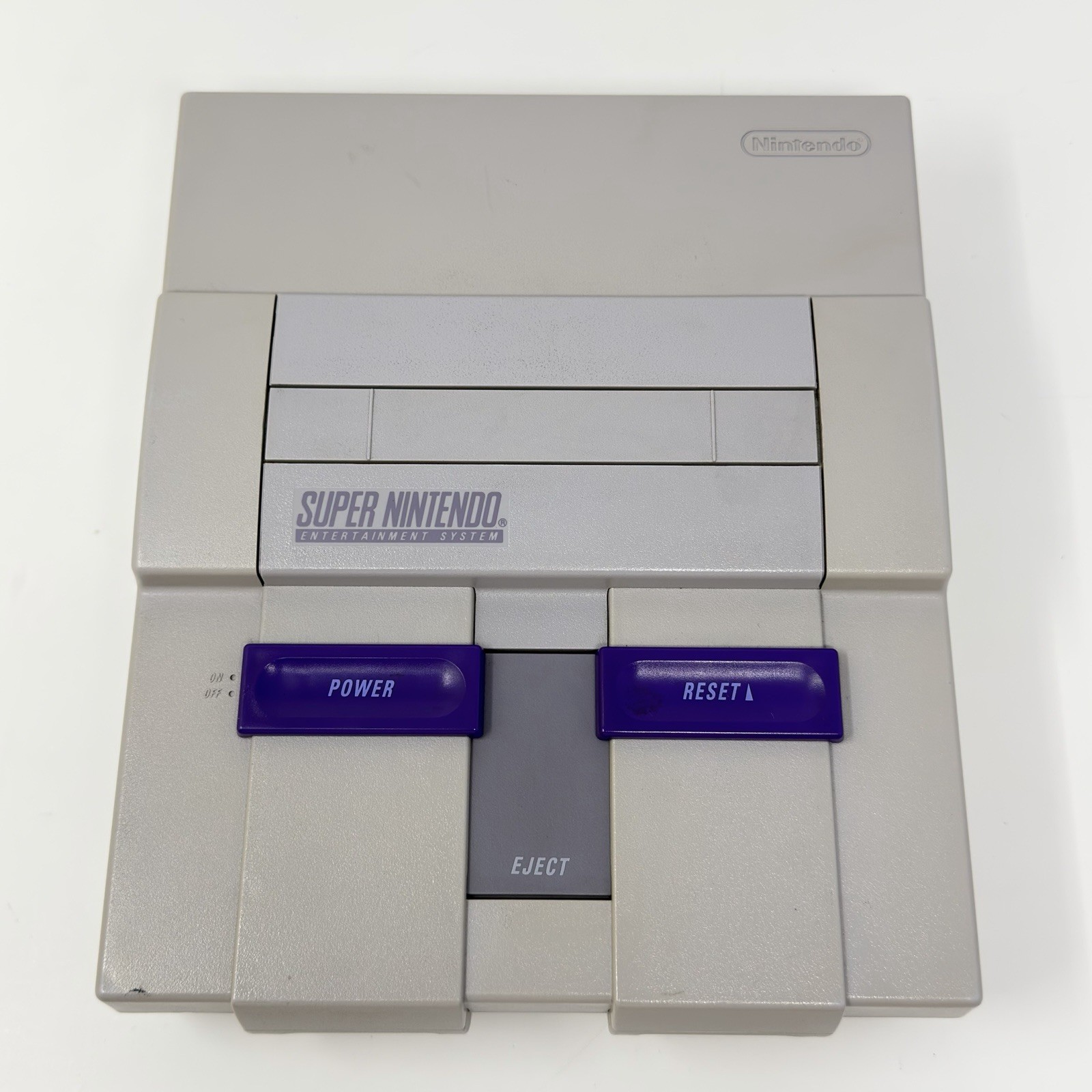 Super Nintendo SNES Console Bundle 4 Games Controller Tested Works Super Mario