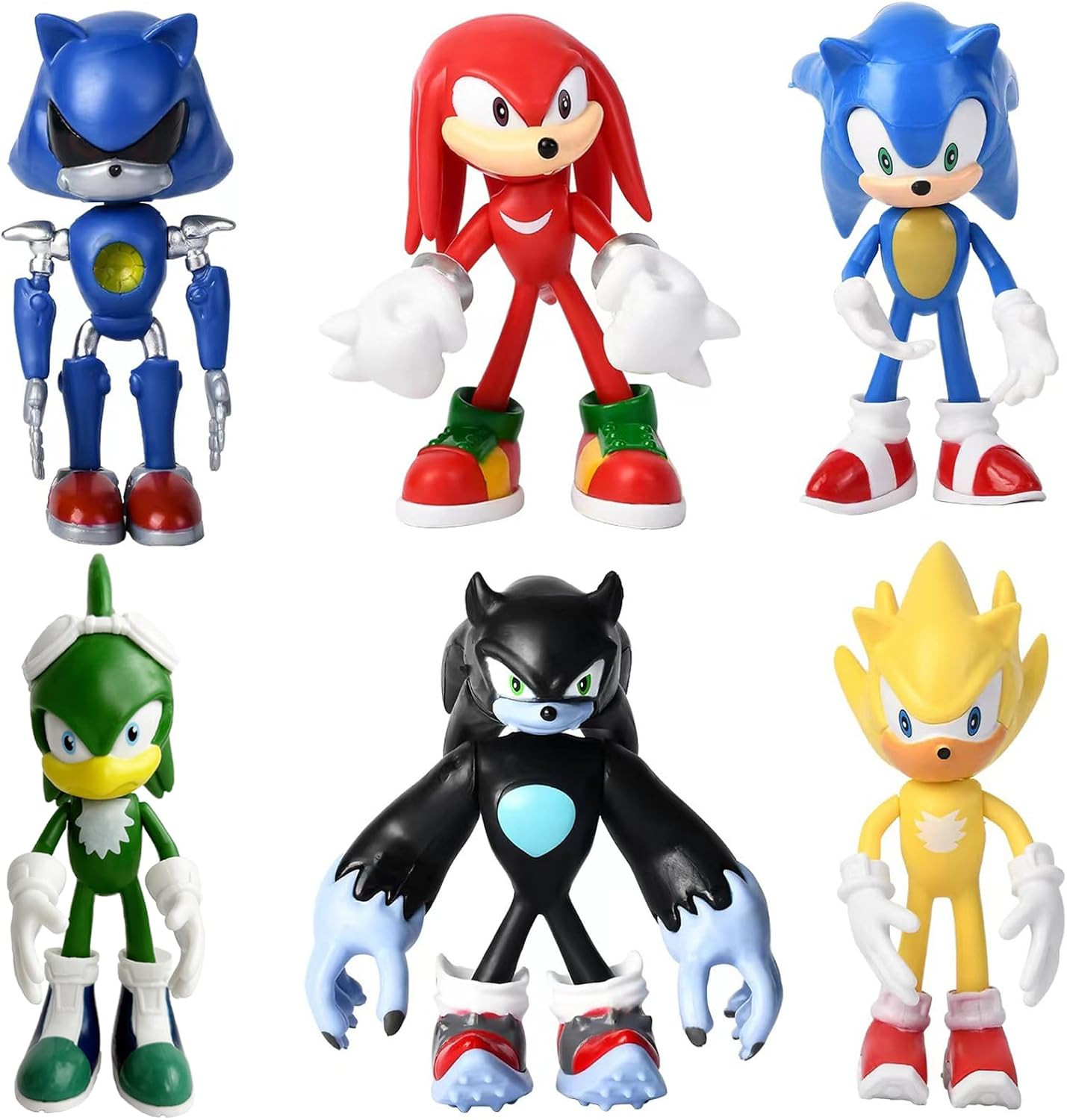 Hedgehog Action Figure, 6.5In Hedgehog Style Statue Handcrafted Collectible for