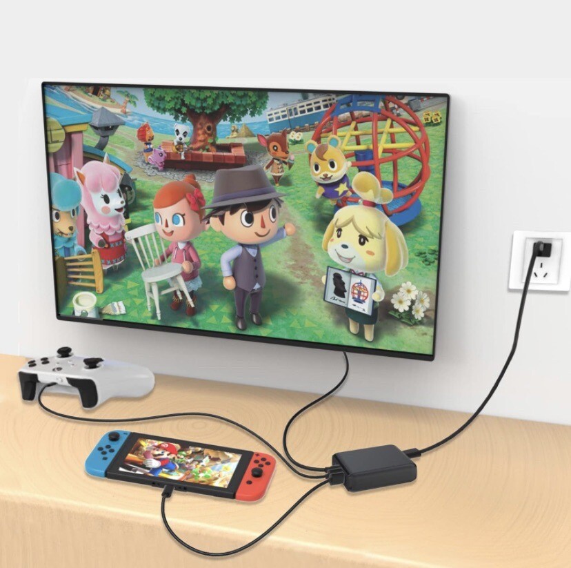 Dock Station for Nintendo Switch,Portable Docking Station for Tv
