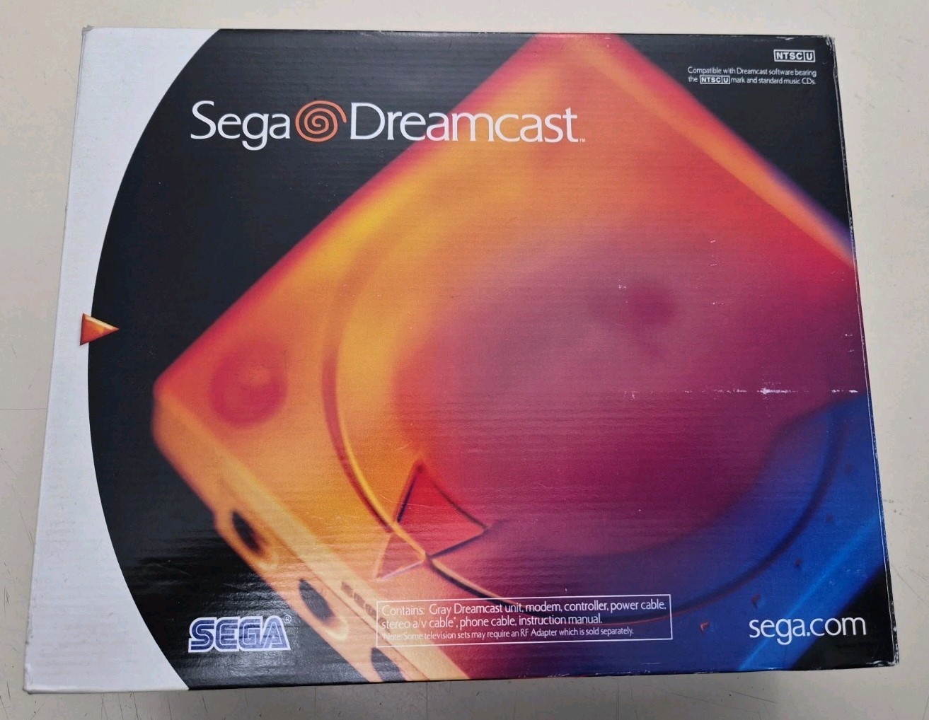 Sega Dreamcast – VA1 – OEM Box – OEM Controller – Cables – VMU – FULLY TESTED