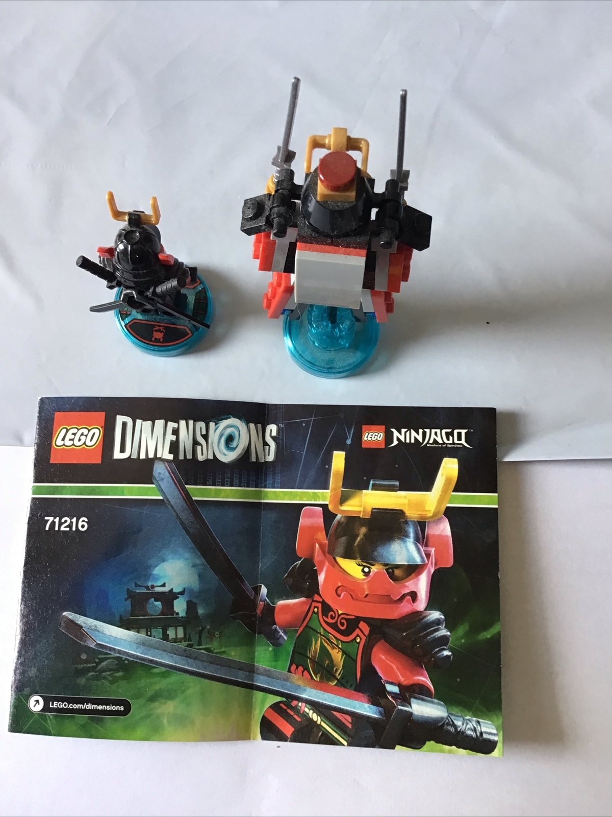LEGO (71216) DIMENSIONS: Ninjago NYA Samurai X Fun Pack tags tested and working