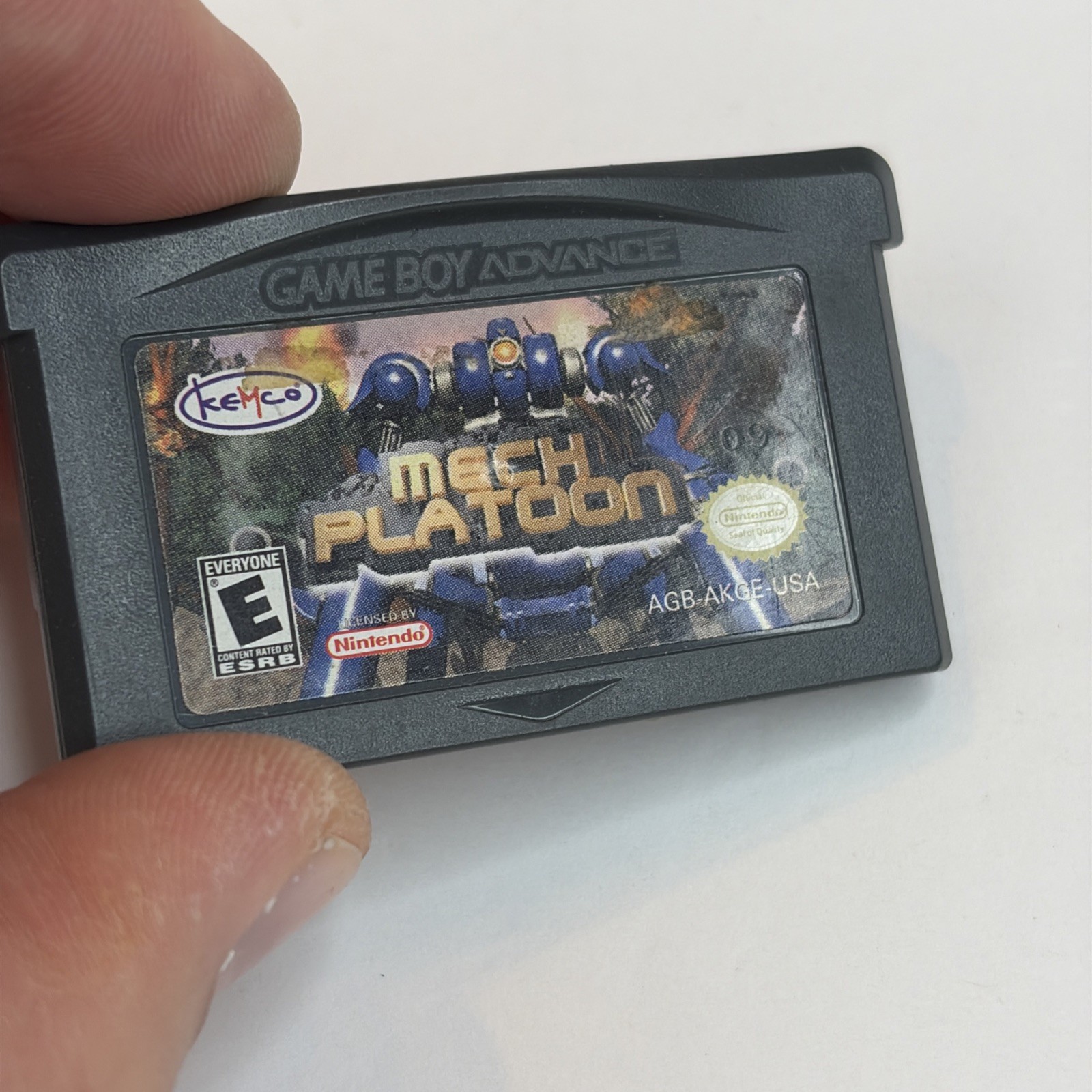 Mech Platoon (Nintendo Game Boy Advance, 2001) GBA Authentic Tested