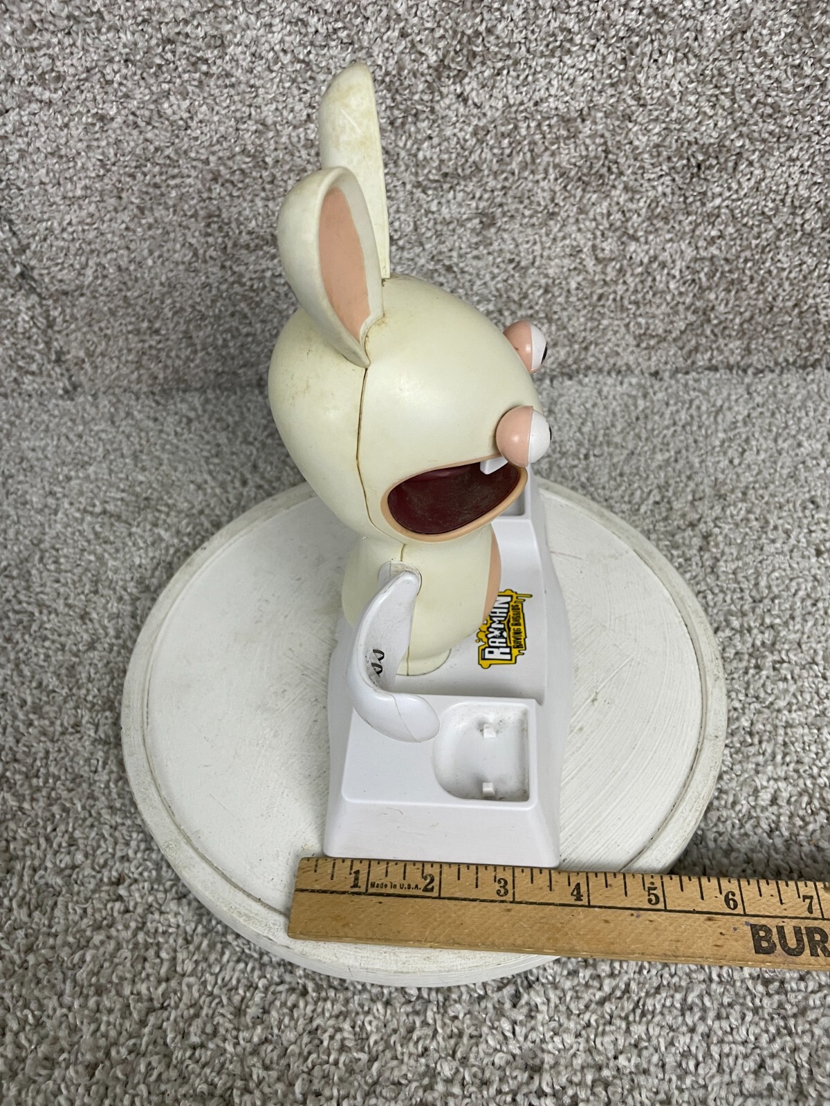 Mad Catz Rayman Raving Rabbids Wii Dual Charger RRR5762 White Untested
