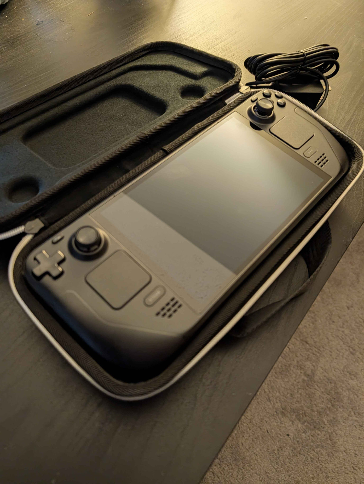 Valve Steam Deck OLED 512GB with case and charger