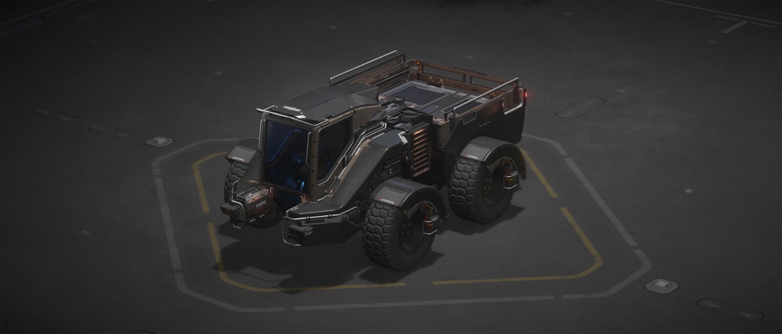Star Citizen – ARGO CSV-SM + GRANITE PAINT – LTI – Original Concept