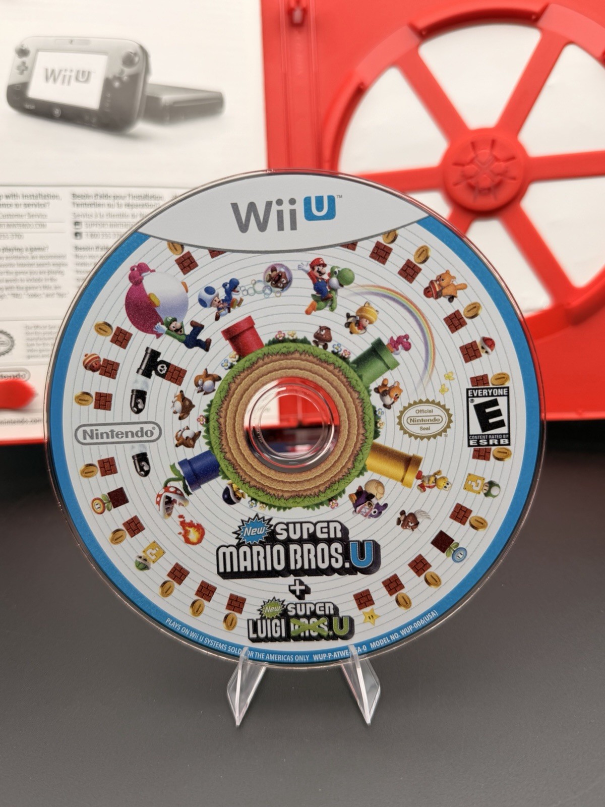 New Super Mario Bros. U with New Super Luigi U. (Nintendo Wii) Tested