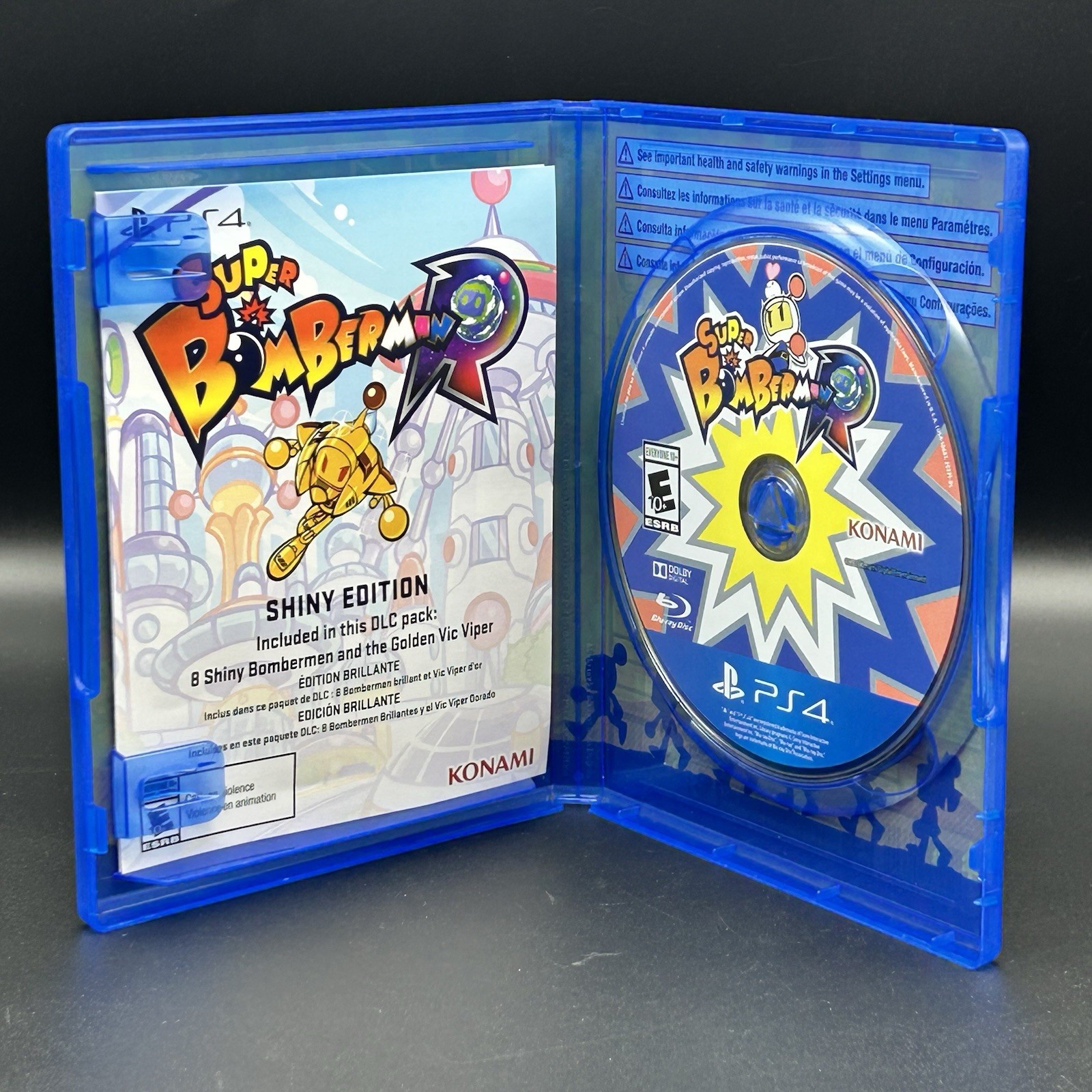 Super Bomberman R (PS4 PlayStation 4, 2018, Ratchet&Clank Exclusive) ~ Excellent