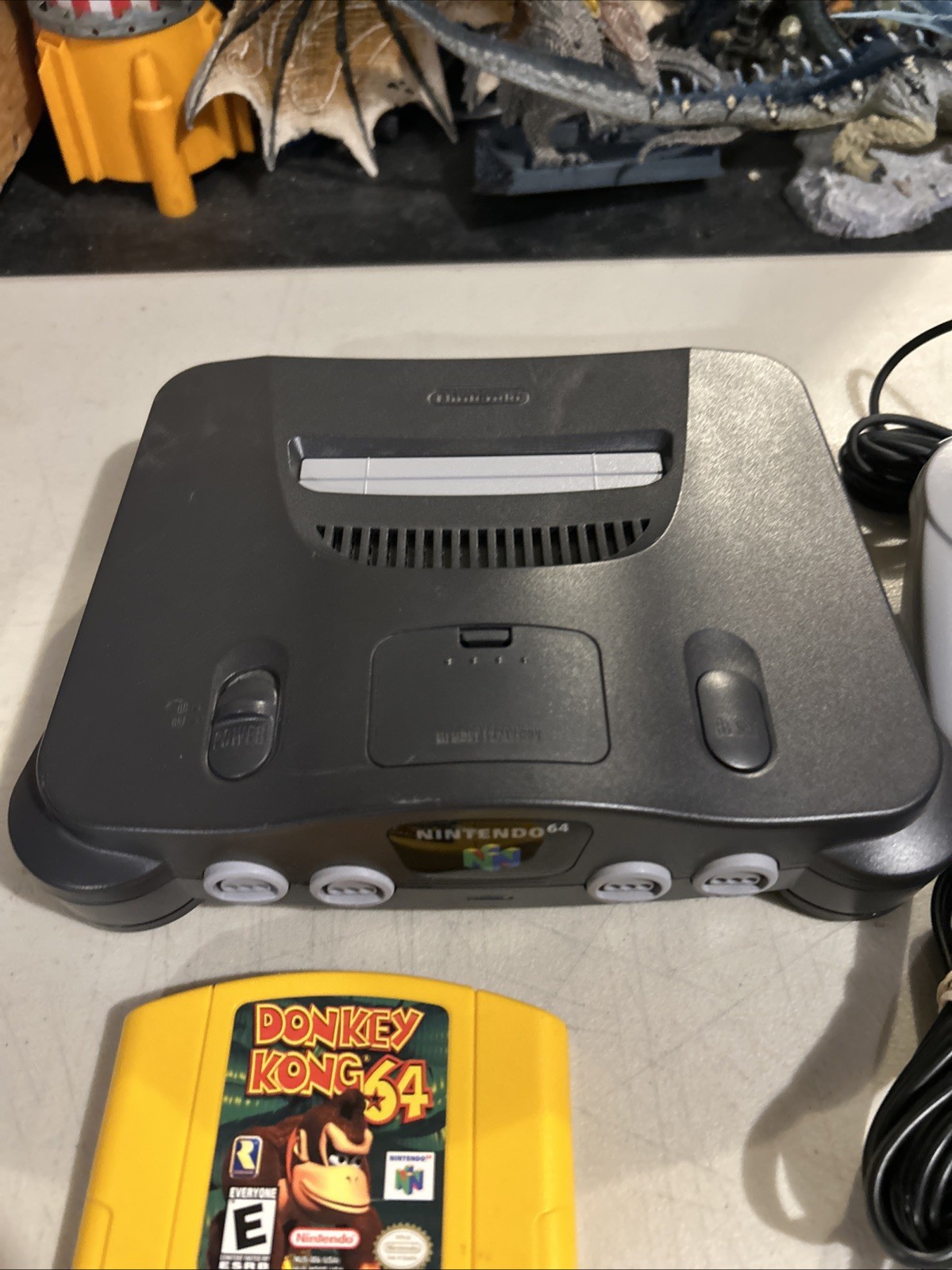 Nintendo 64 N64 Bundle W/ Expansion Pack & Donkey Kong 64 – Tested Tight Clean