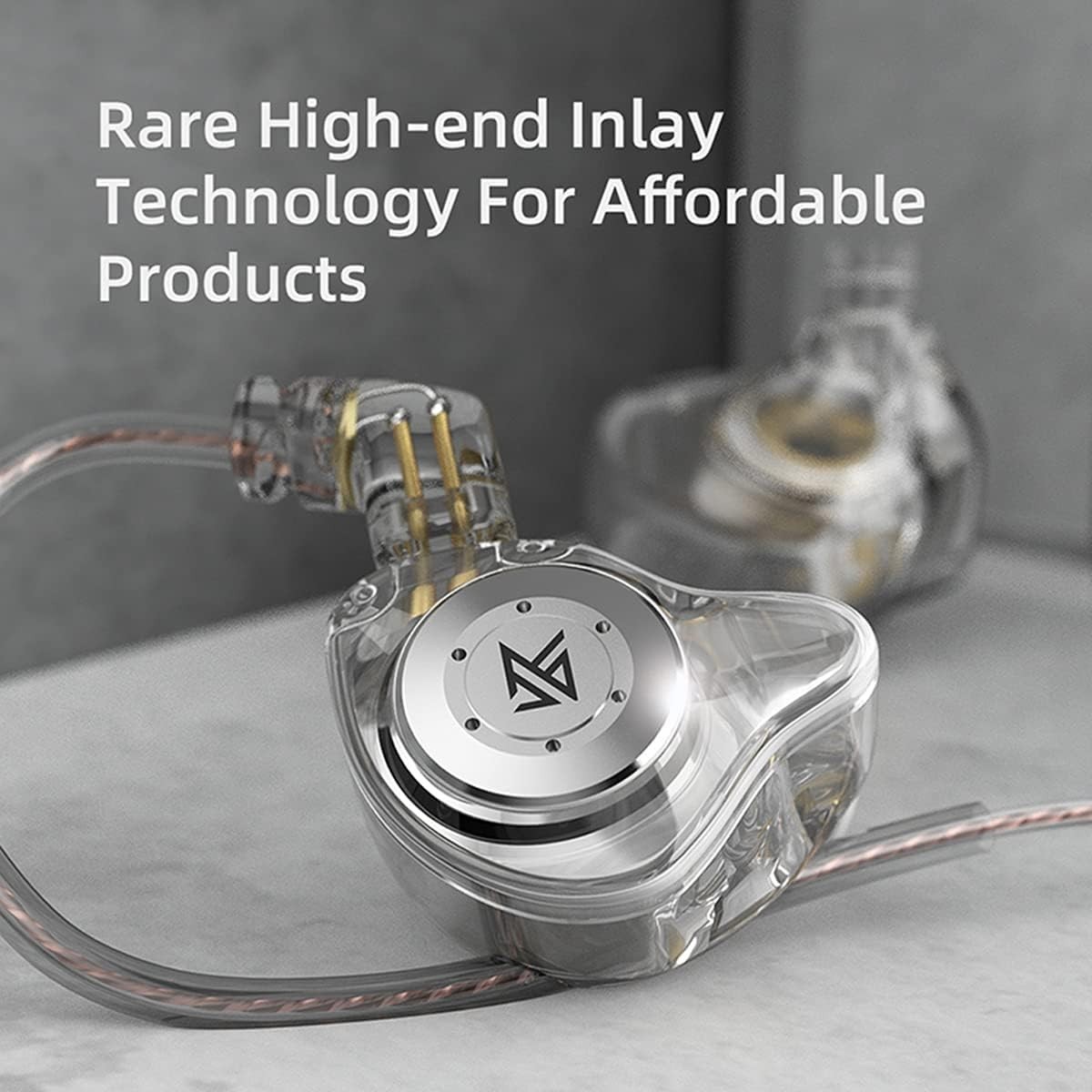 KZ EDX PRO In-Ear Monitors with Enhanced Bass & Sound Isolation for Gaming