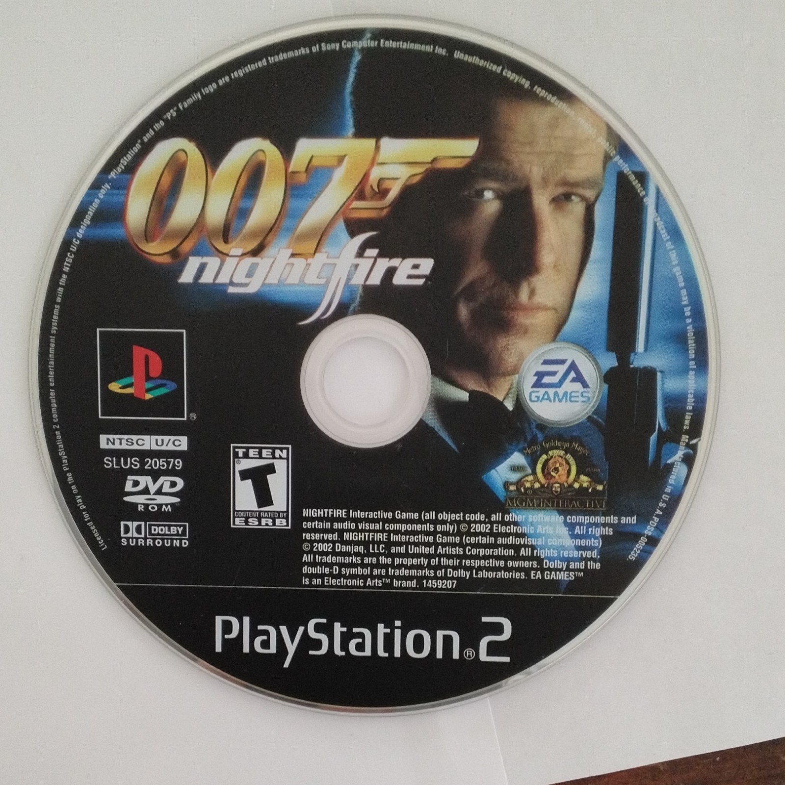 EA Games James Bond 007: NightFire PS2 NTSC-U/C (US/Canada) T-Teen CIB Tested