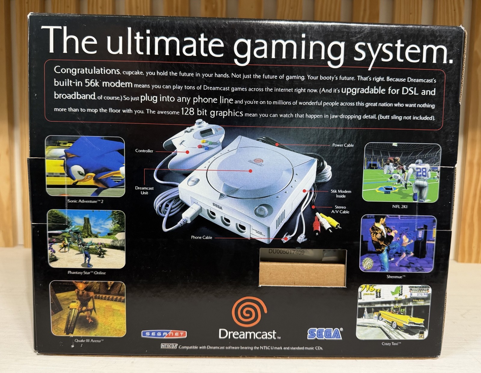 BRAND NEW – Sega Dreamcast Console – Unopened – HKT-3020 – With Protective Case