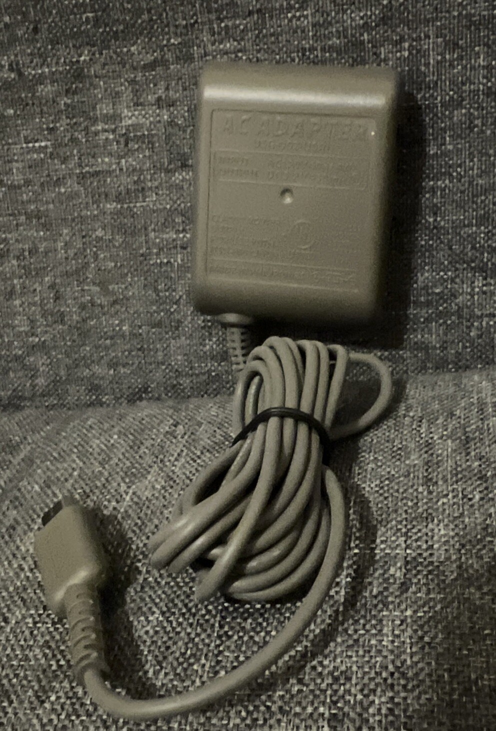 Nintendo Charger Gameboy Advance DS Lite USG-002 AC Adapter Plug Tested OEM Gray