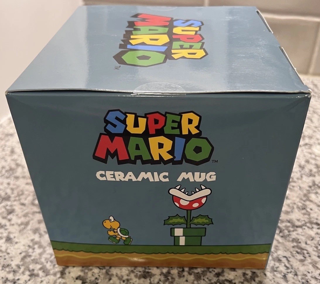 Super Mario | Mario Red Ceramic Coffee Cup/Mug | Nintendo-CultureFly 17 Fl. Oz.